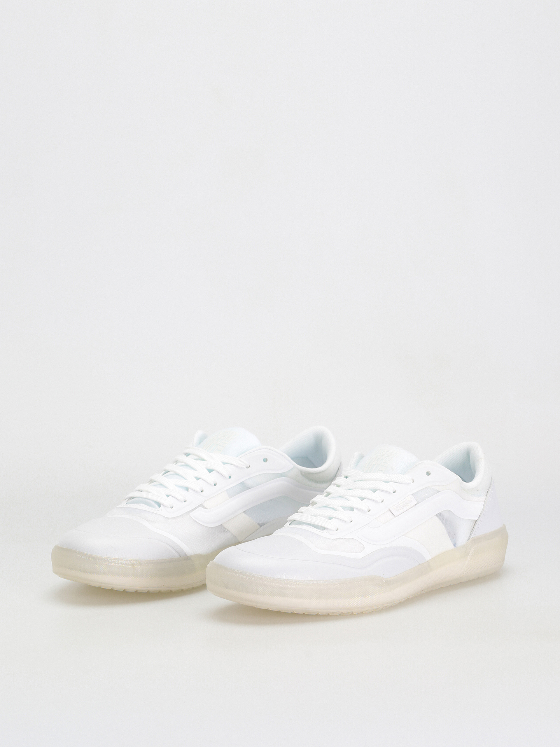 Vans Ave Schuhe (leather white/white)