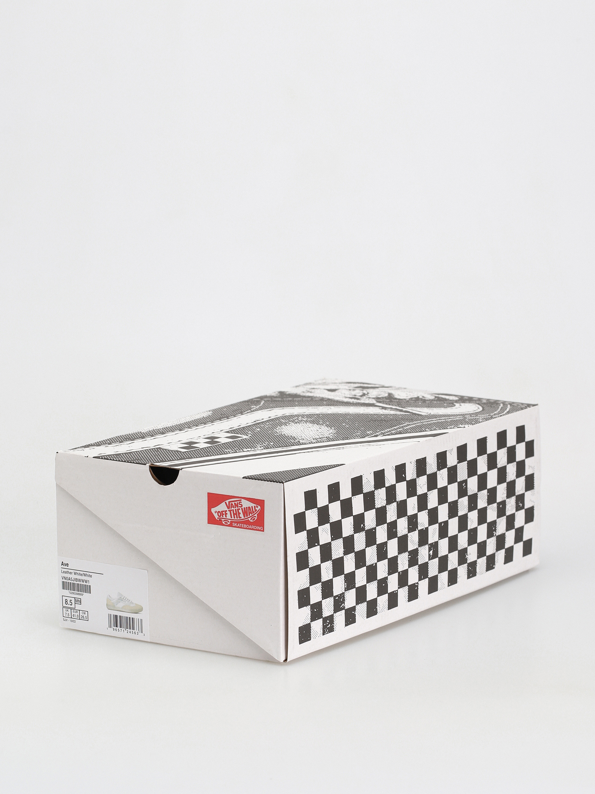 Vans Ave Schuhe (leather white/white)