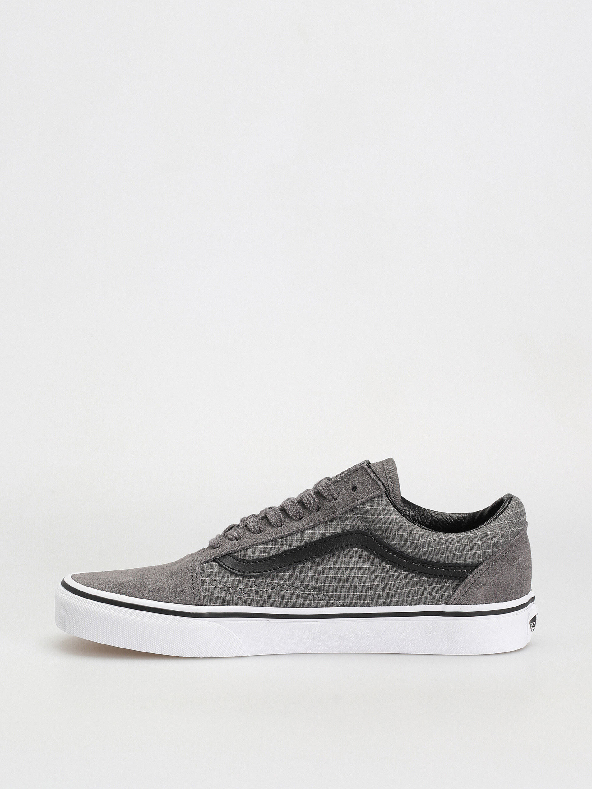 Vans Old Skool Shoes (ripstop canvas pewter/true white)