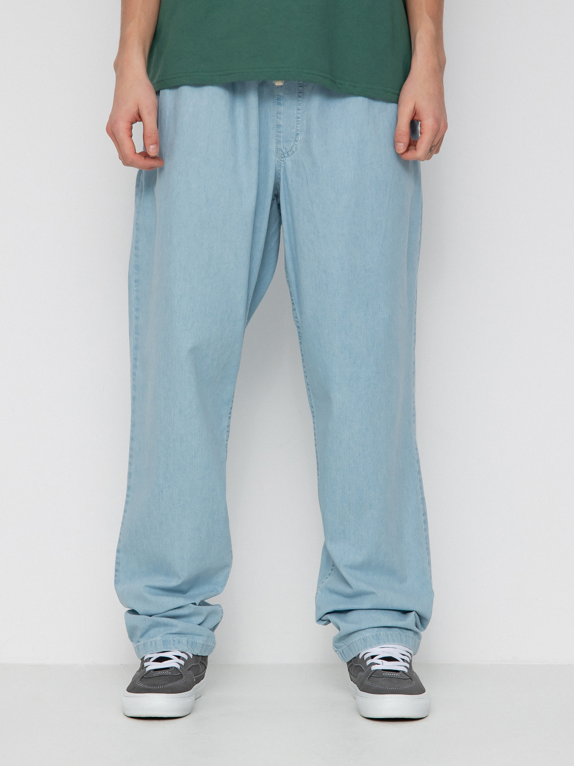 Vans Range Denim Louniwe Tapered Elastic Pants (light stonewash)