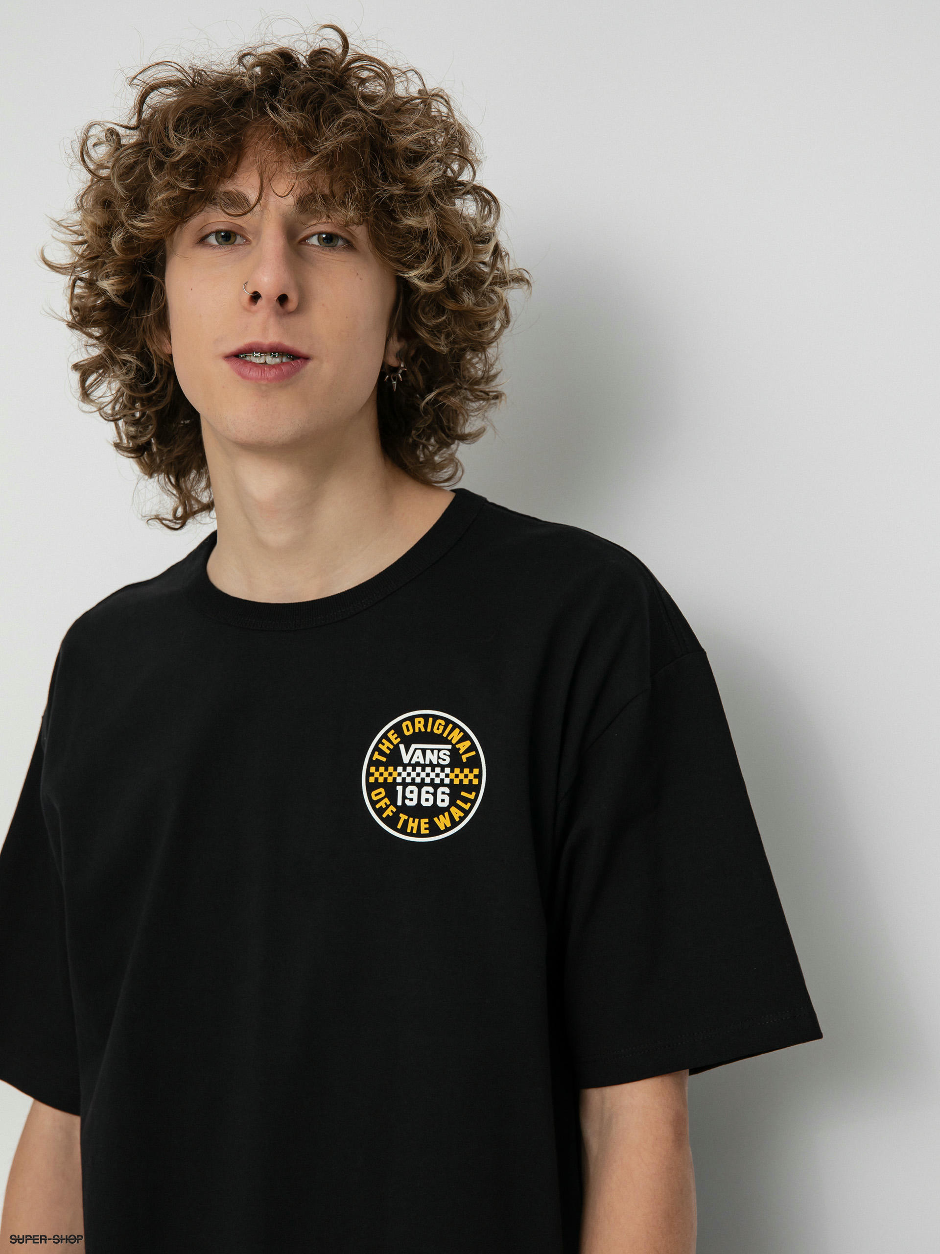 Vans Off The Wall Checker Circle T-shirt (black)