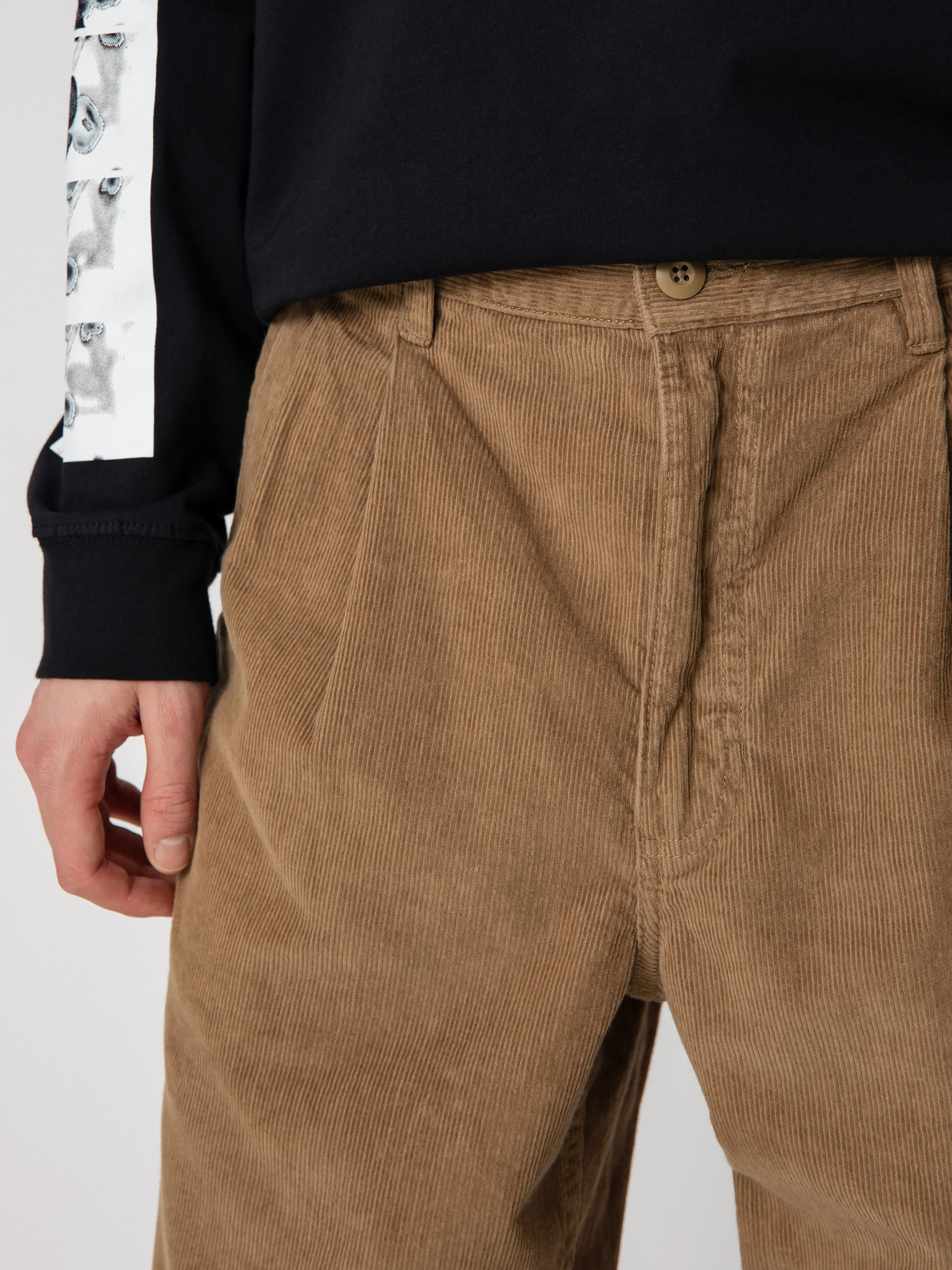 Vans Authentic Chino Cord Loose Tapered Hose (dirt)