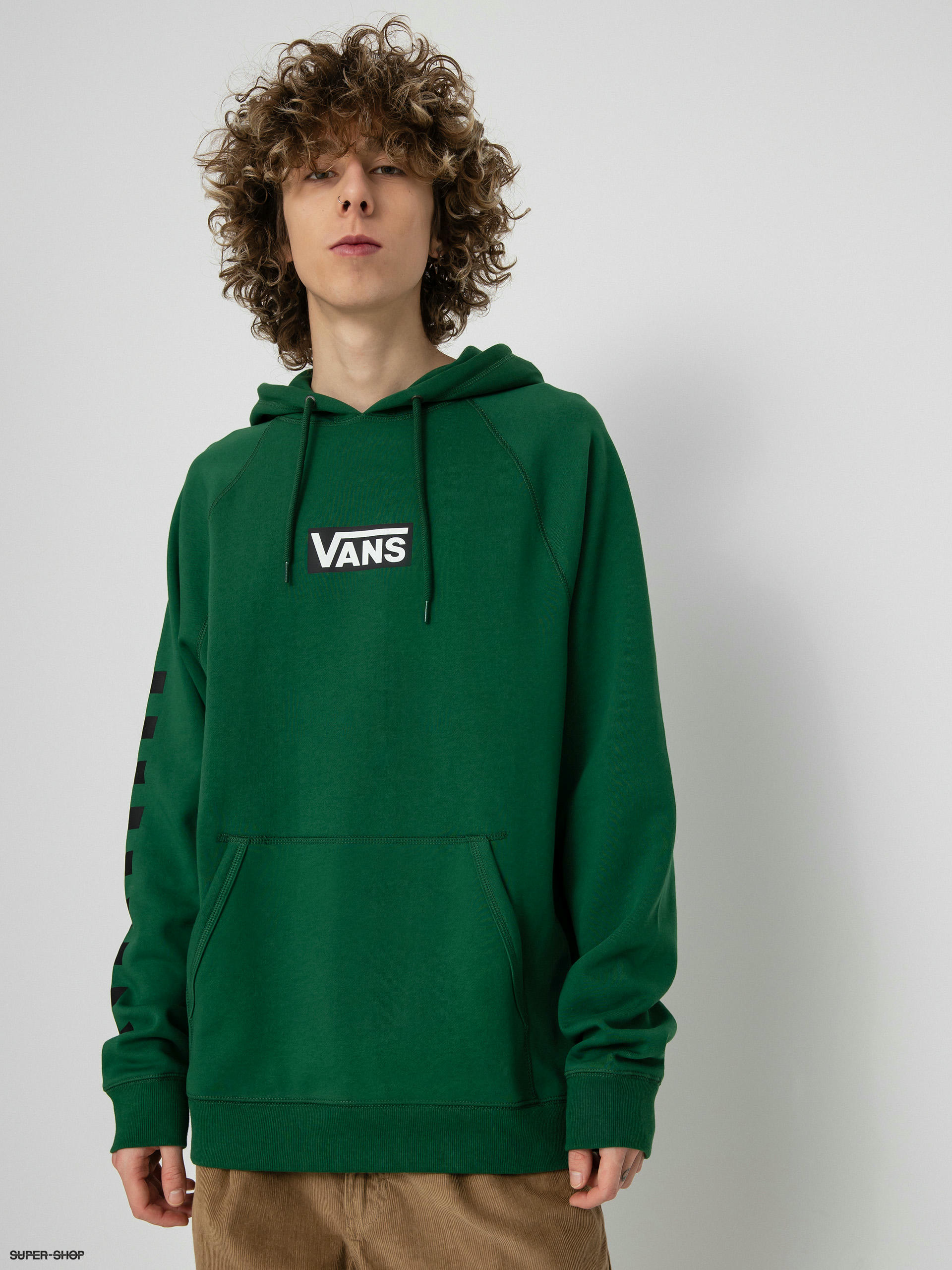 Dark green outlet vans hoodie