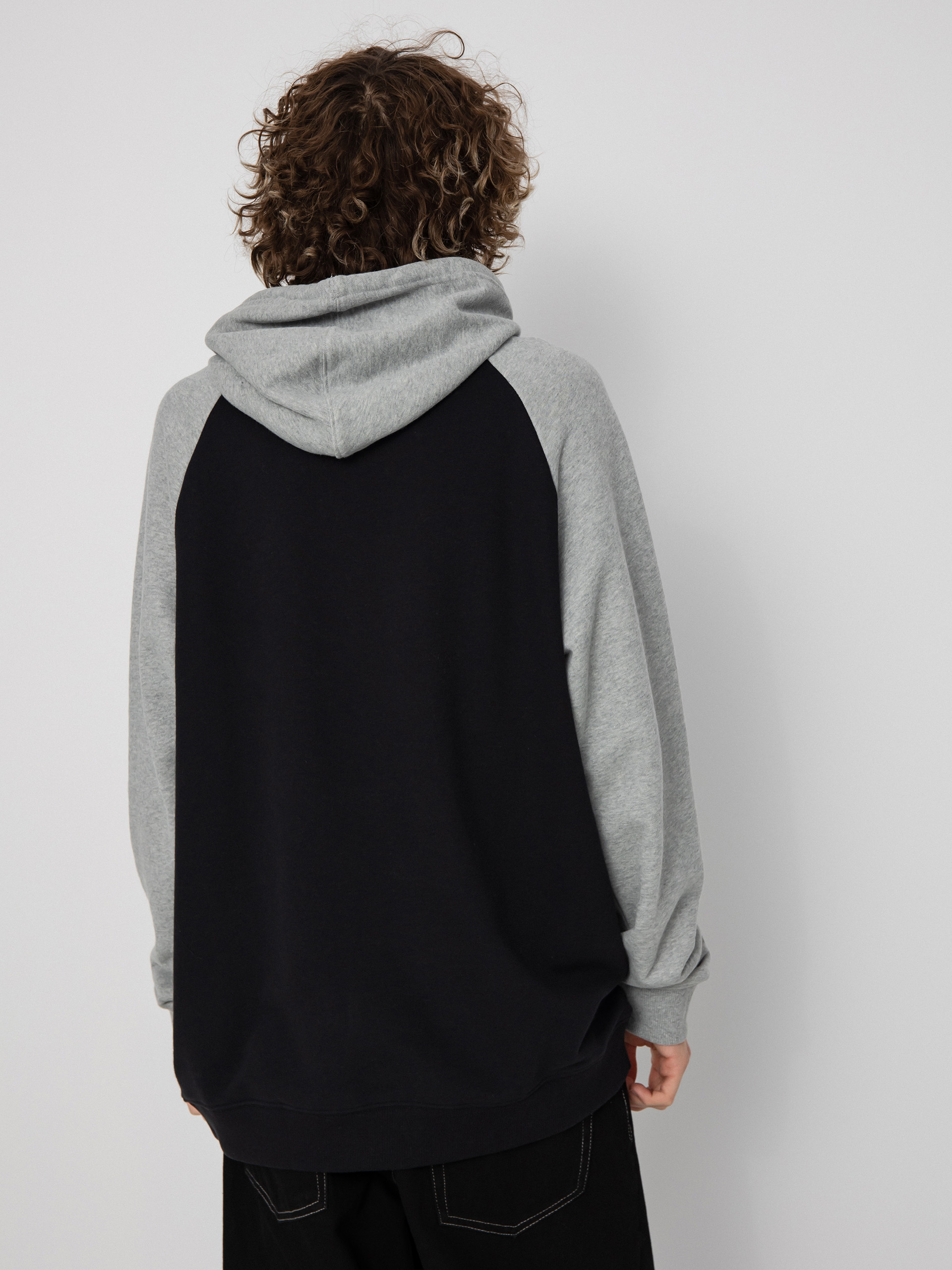 DC Star Pilot Raglan HD Hoodie (black/grey heather)