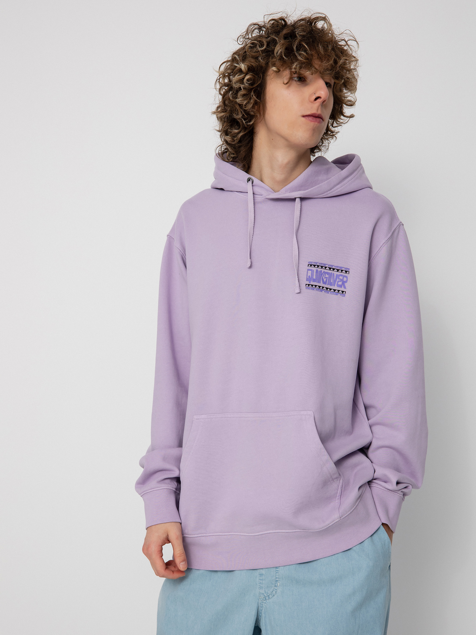 Quiksilver Neon Slab HD Hoodie (pastel lilac)