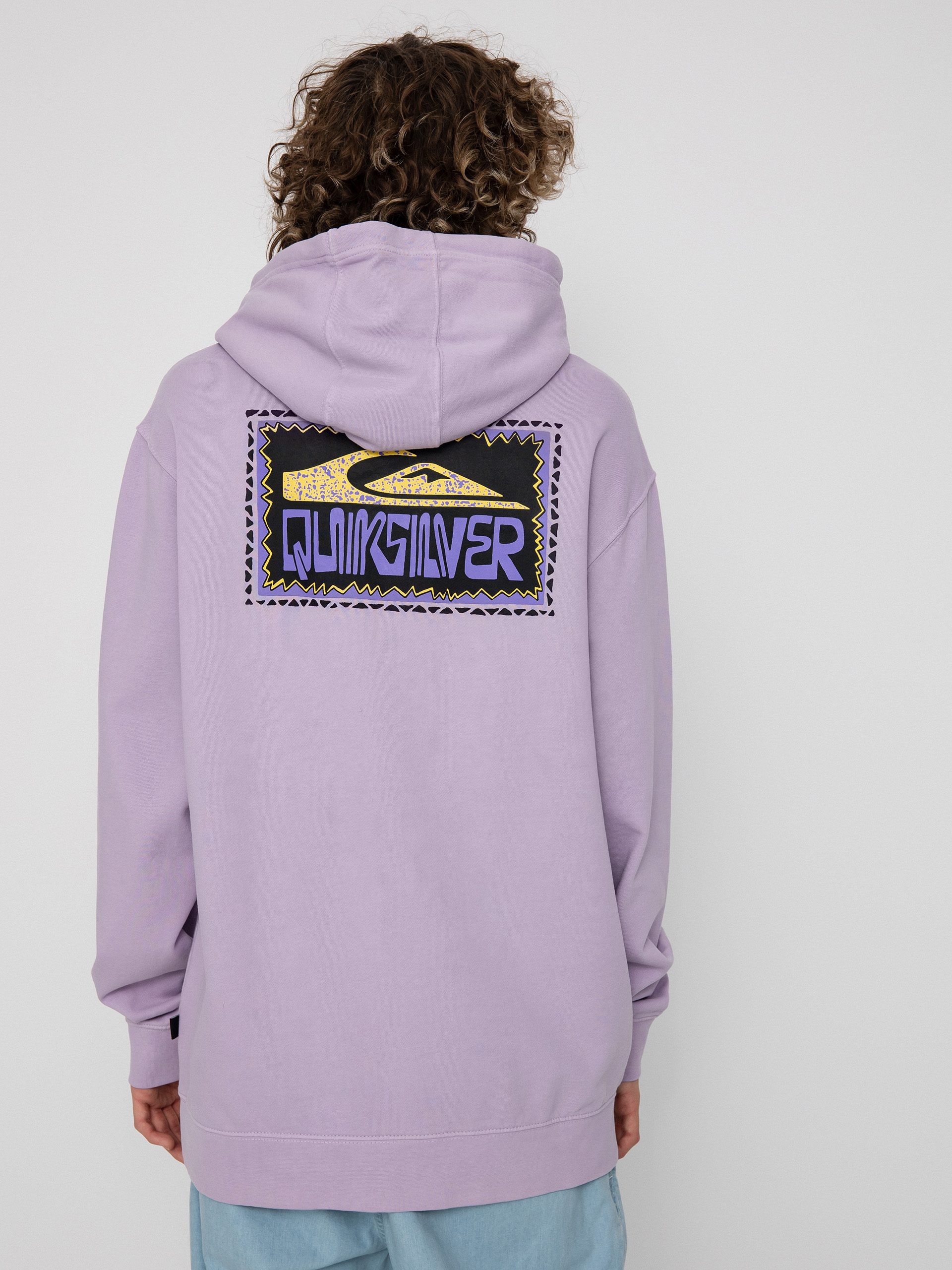 Quiksilver Neon Slab HD Hoodie (pastel lilac)