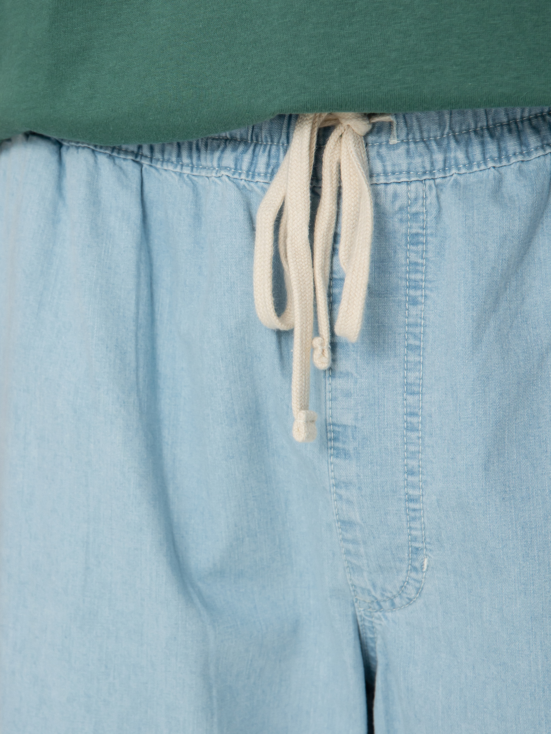 Vans Range Denim Louniwe Tapered Elastic Pants - blue (light