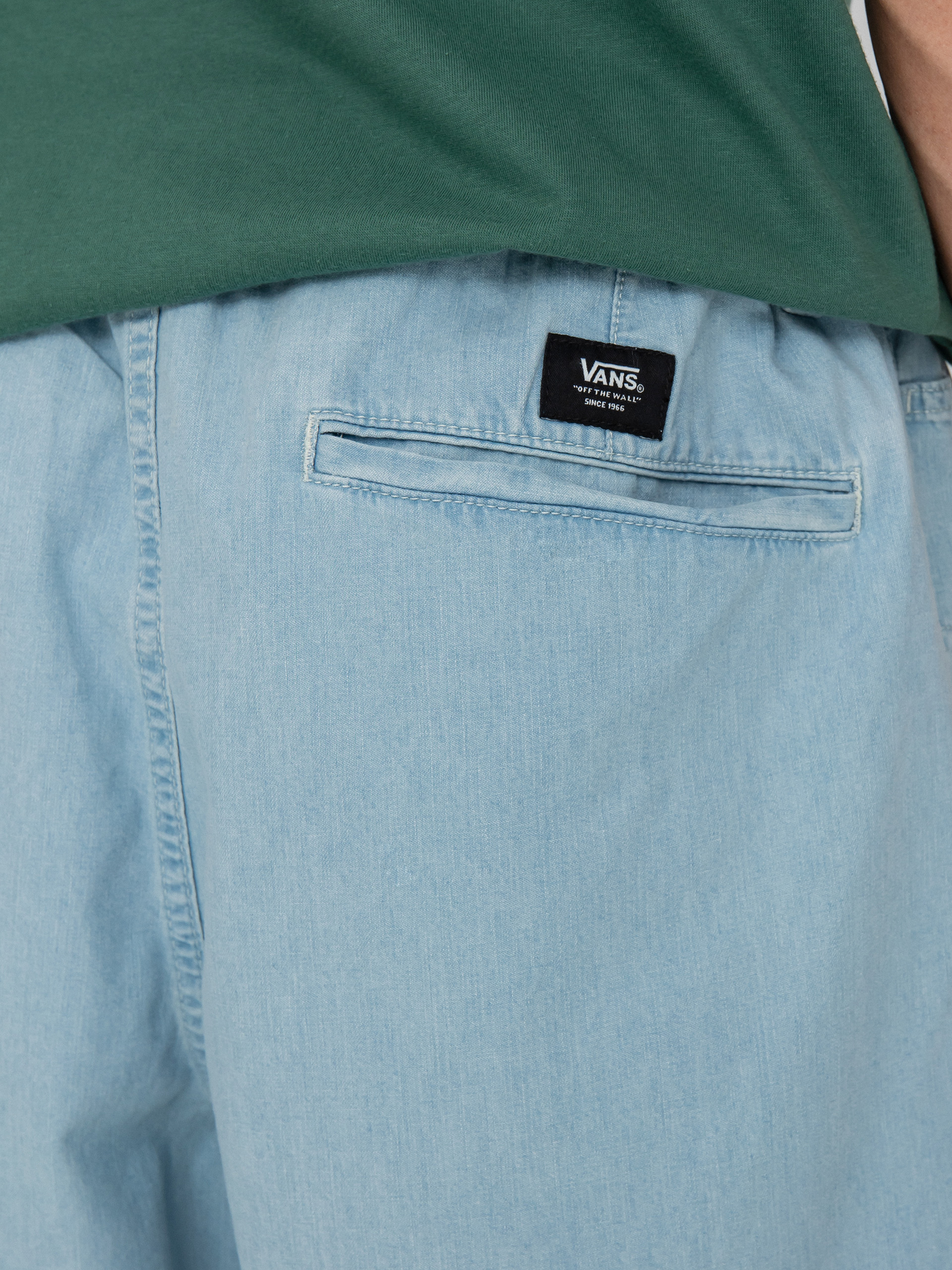 Vans Range Denim Louniwe Tapered Elastic Pants (light stonewash)