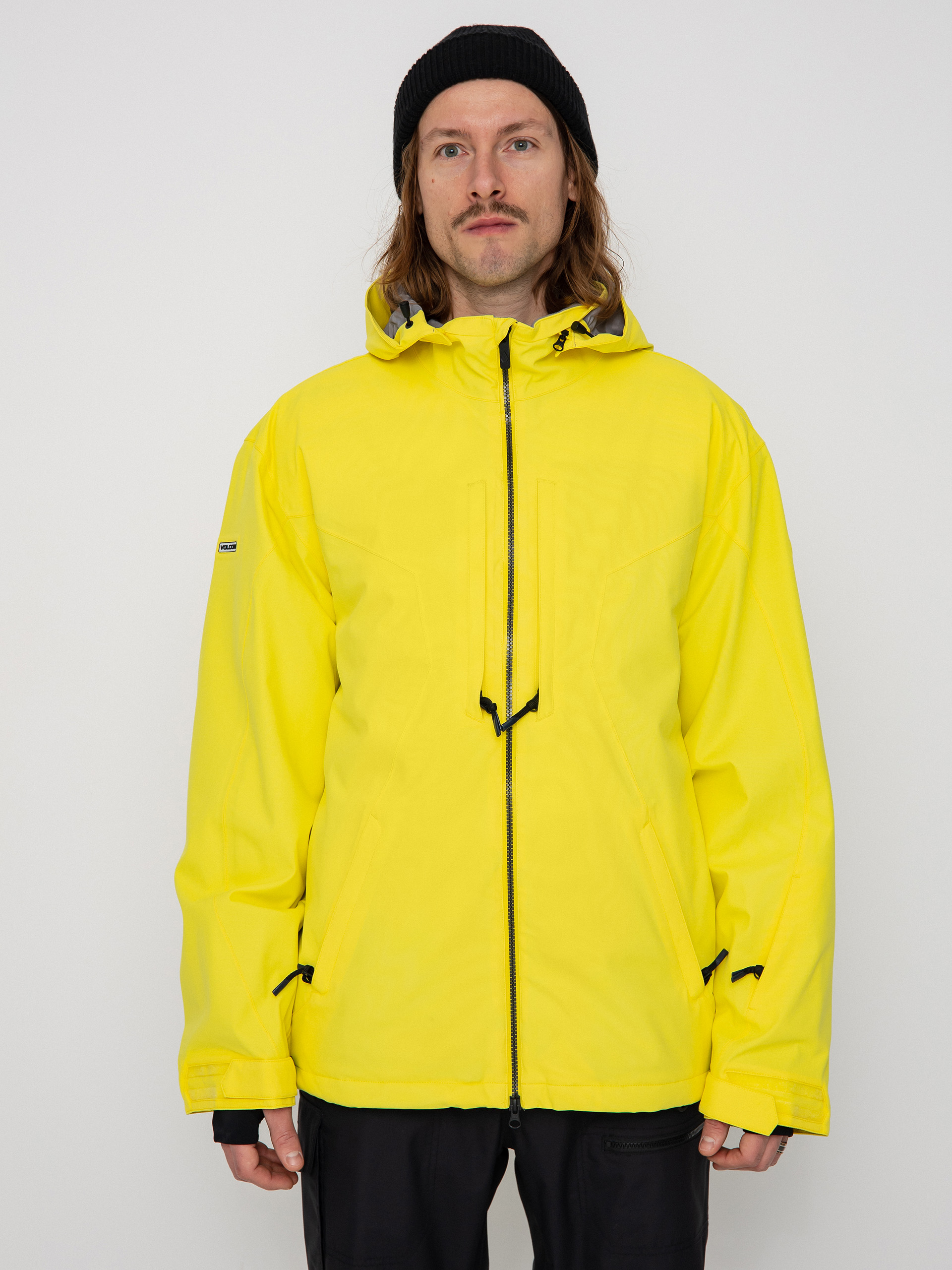 Mens Volcom Quad Angle 2L Tds Snowboard jacket (citron)