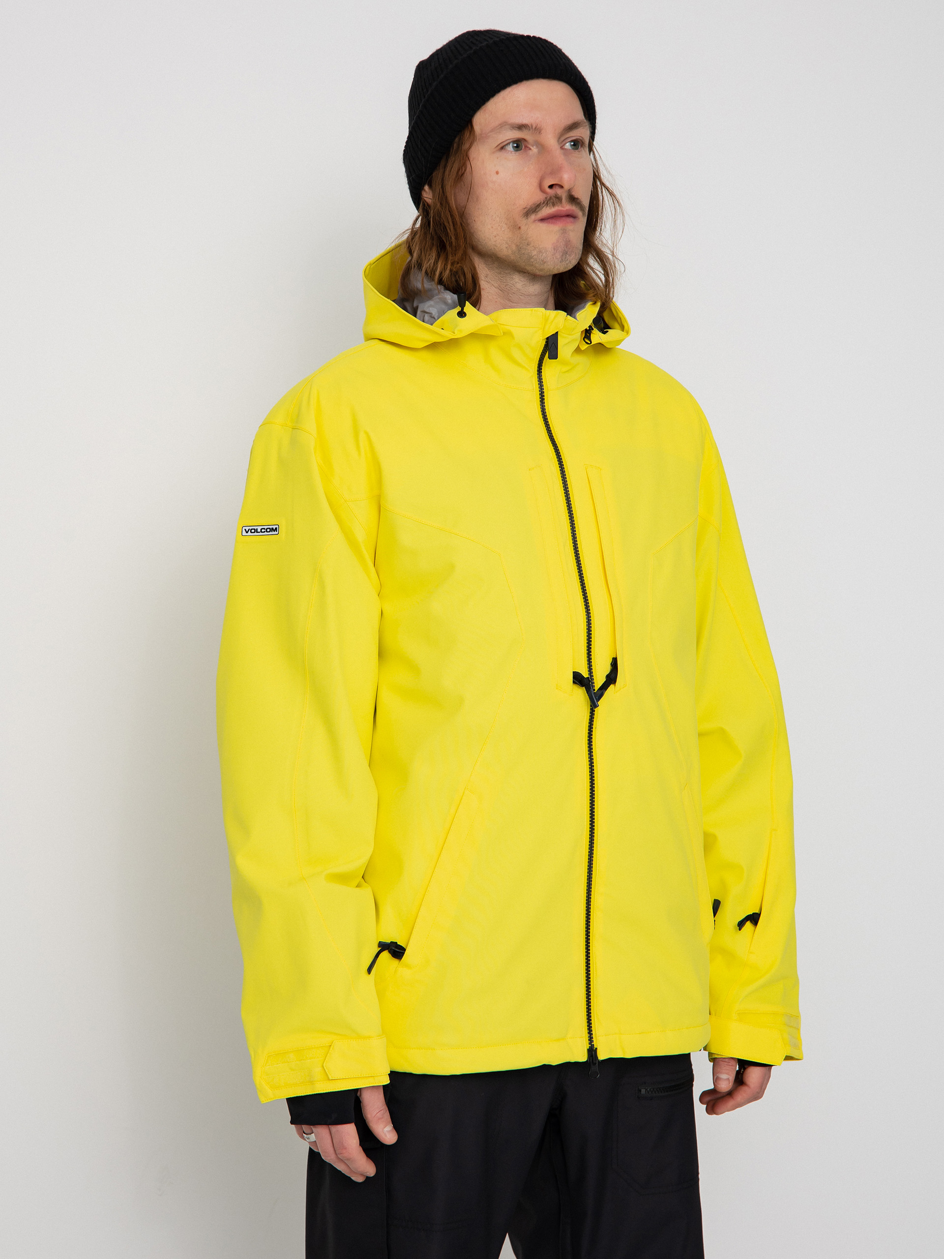 Mens Volcom Quad Angle 2L Tds Snowboard jacket (citron)