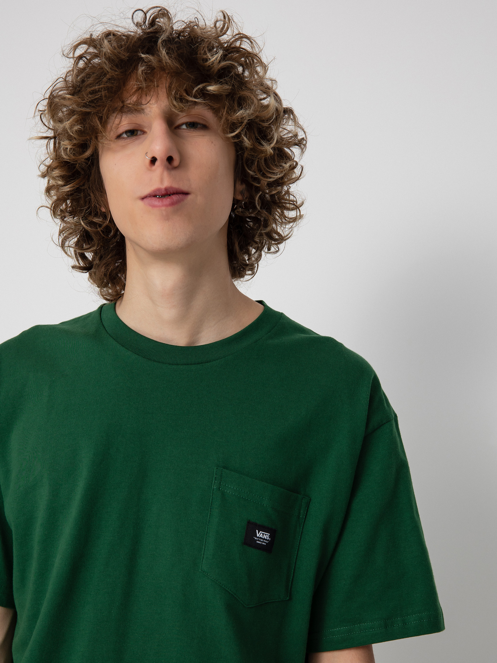 Vans Woven Patch Pocket T-shirt (eden)