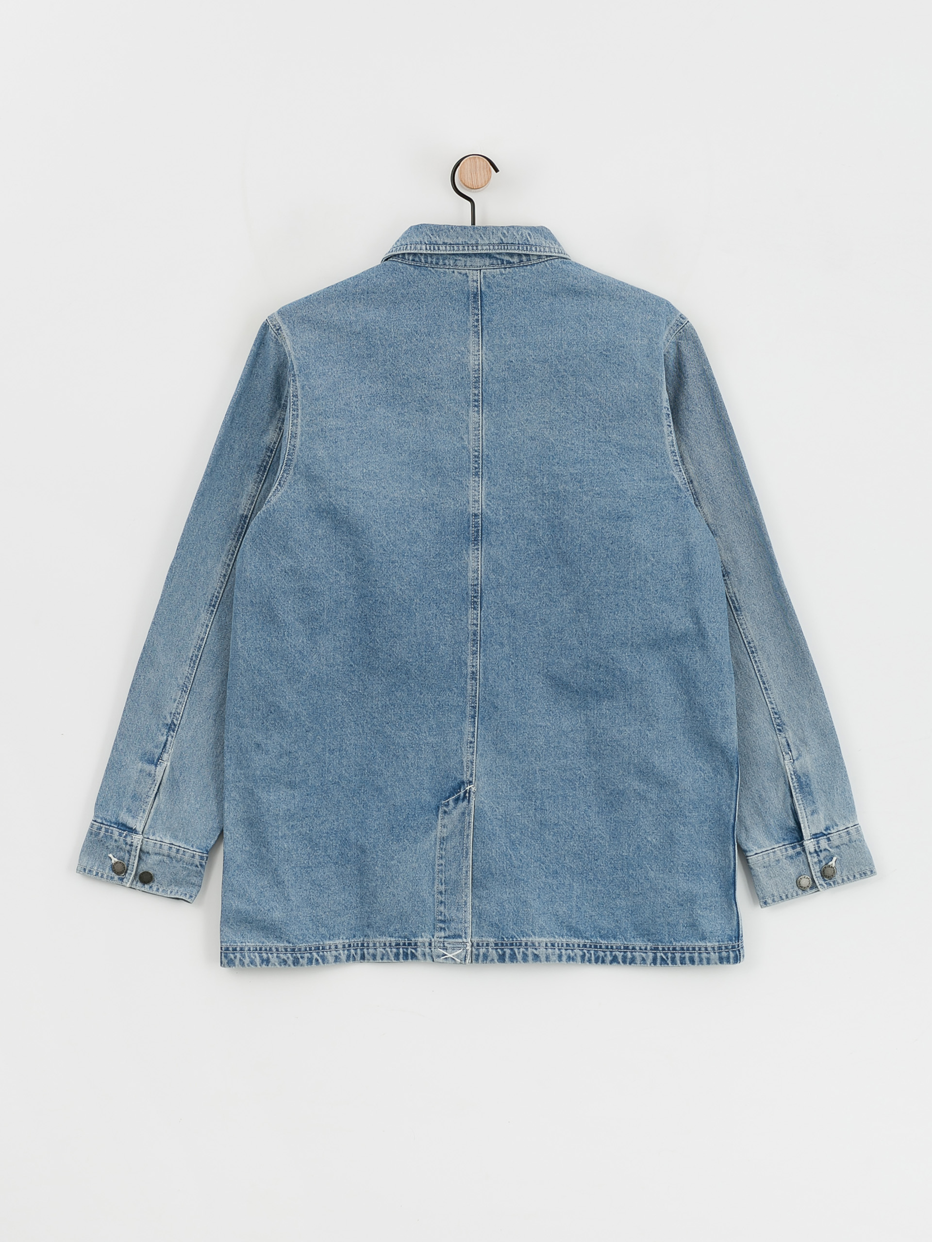 Dickies Denim Unlined Chore Coat Jacket (light wash)