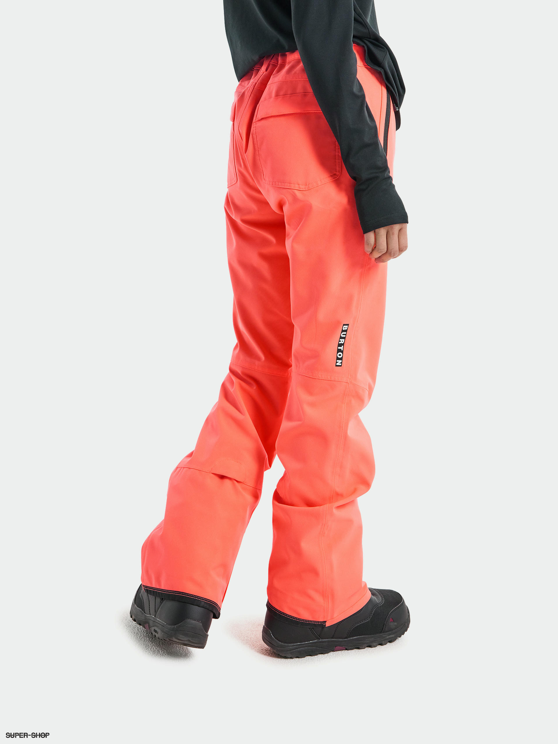 Womens Burton Vida Stretch Snowboard pants tetra orange