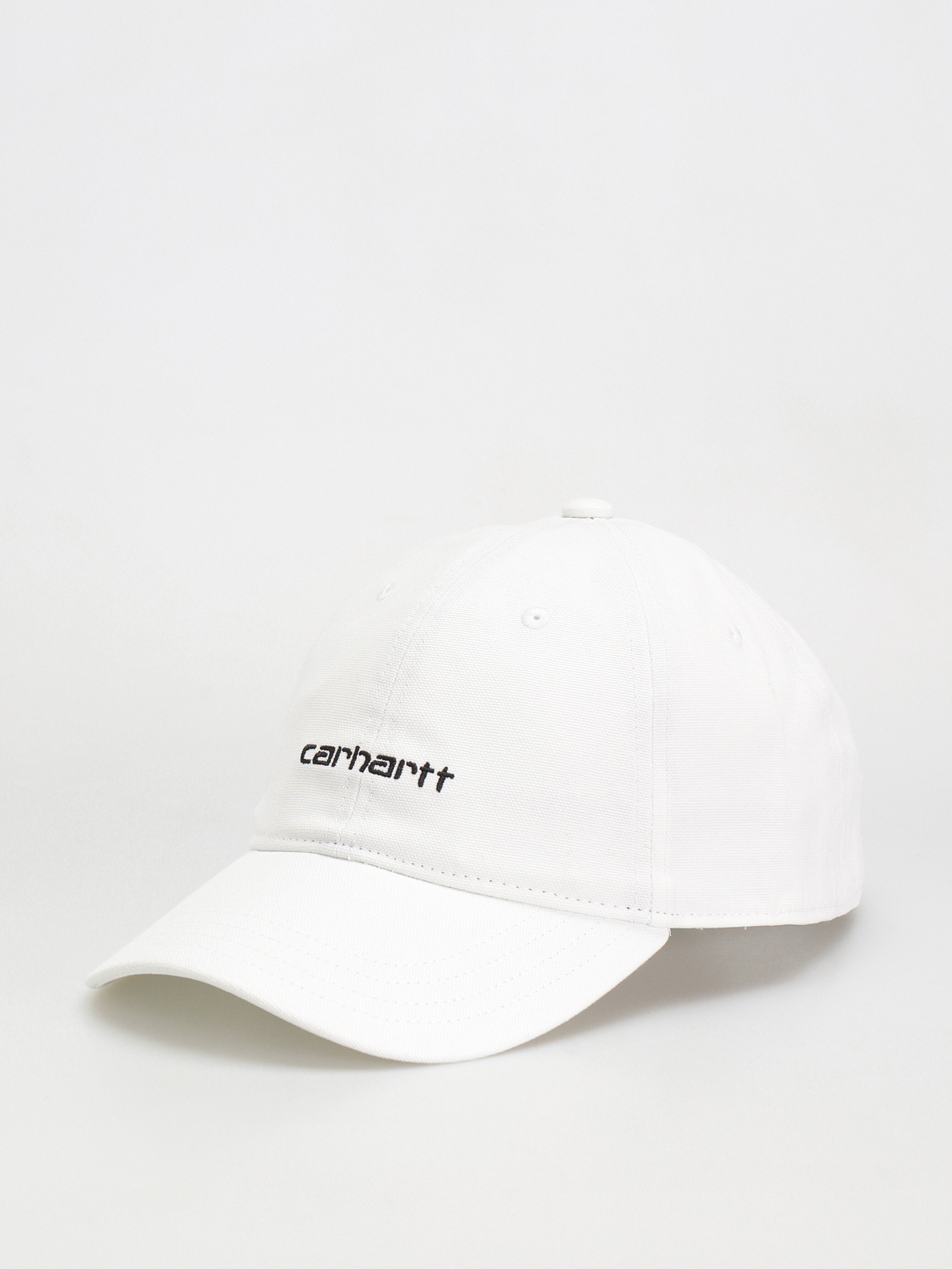 Carhartt WIP Canvas Script Cap (white/black)