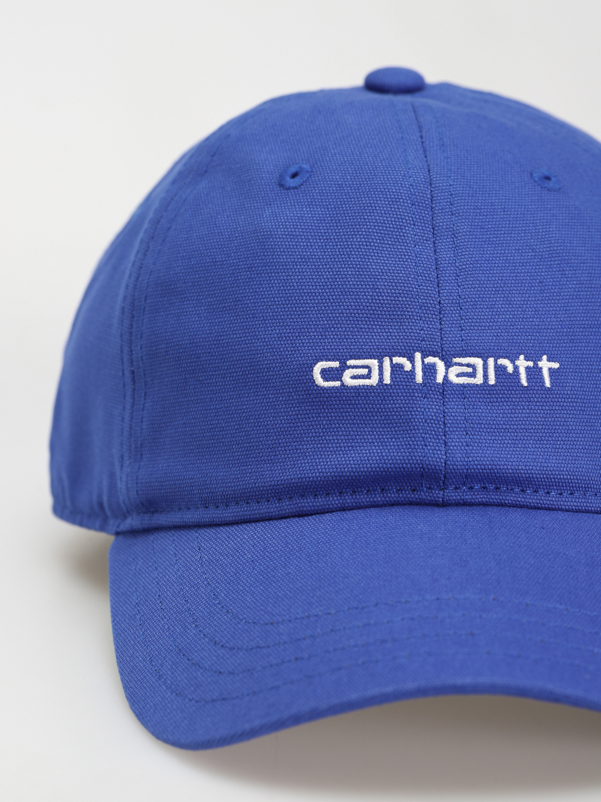 Carhartt WIP Canvas Script Cap (lazurite/white)