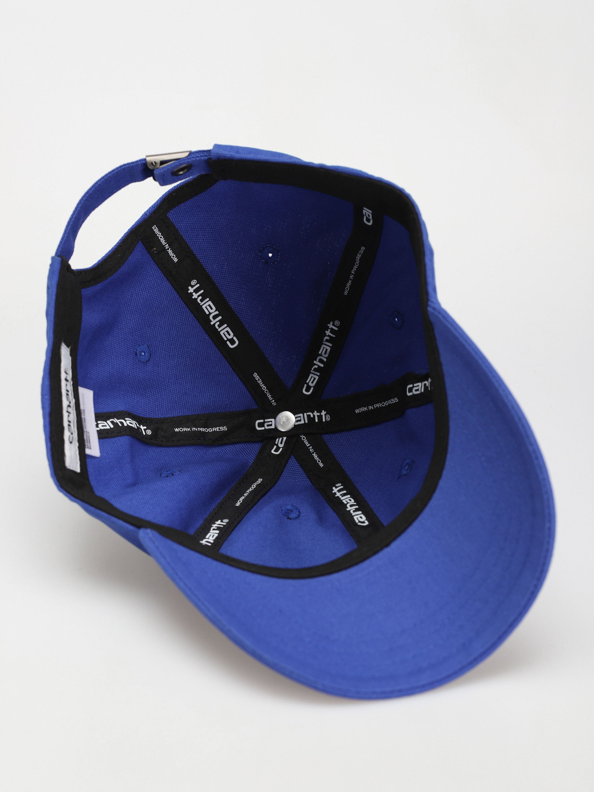 Carhartt WIP Canvas Script Cap (lazurite/white)