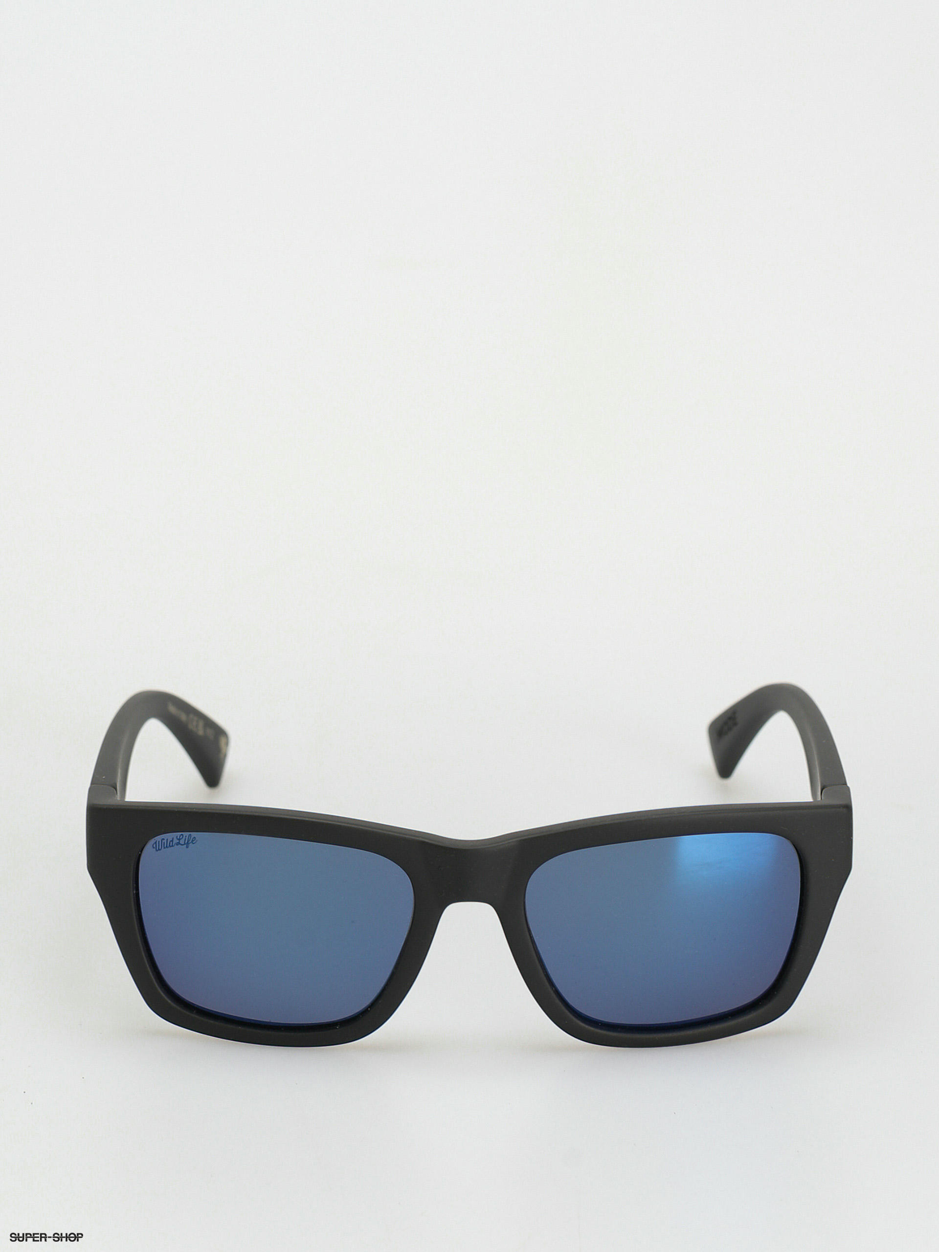 plr) flsh Polar Von Sunglasses Zipper sat/blu (blk Mode