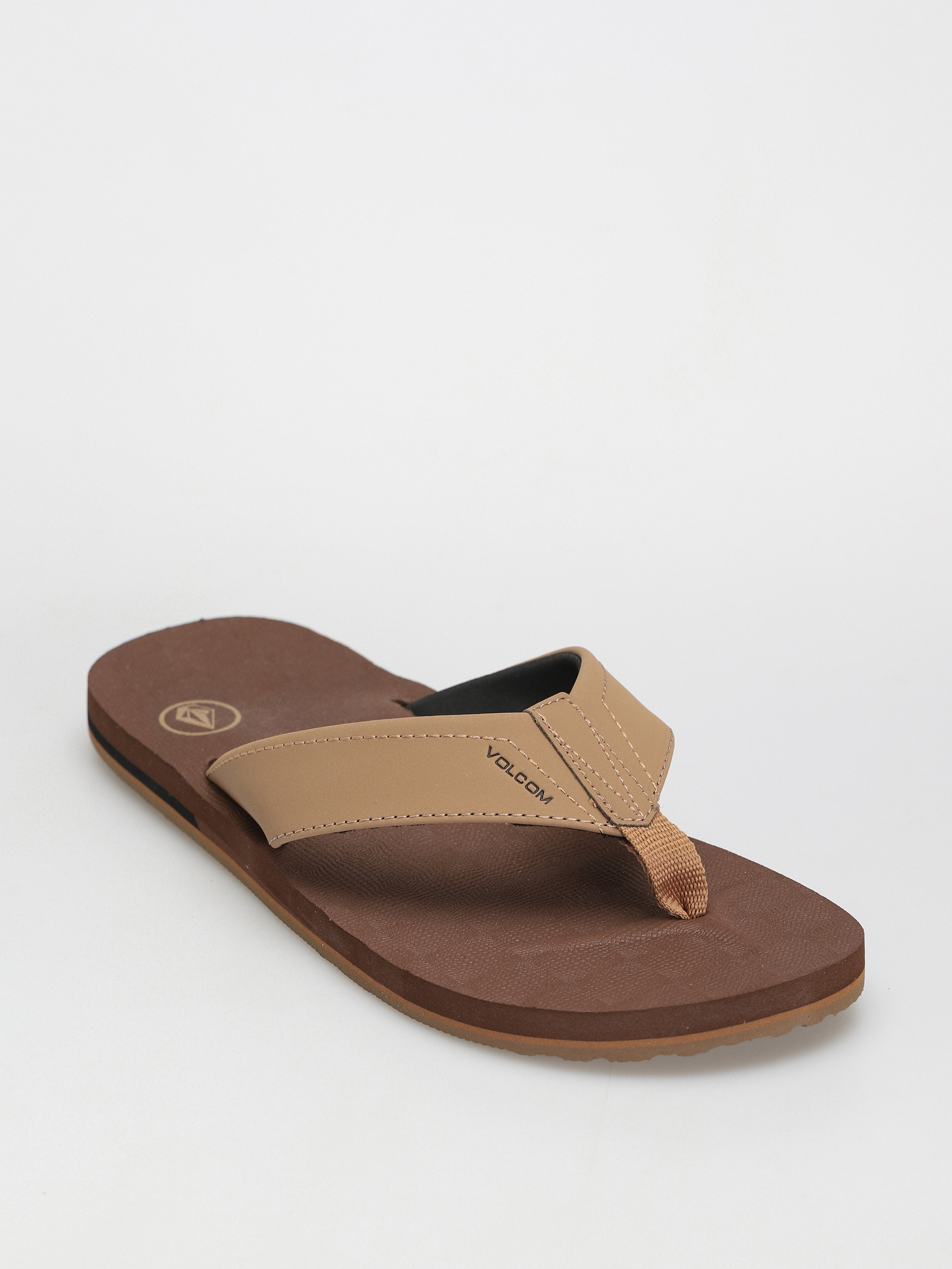 Volcom Victor Flip Flops (brown khaki)