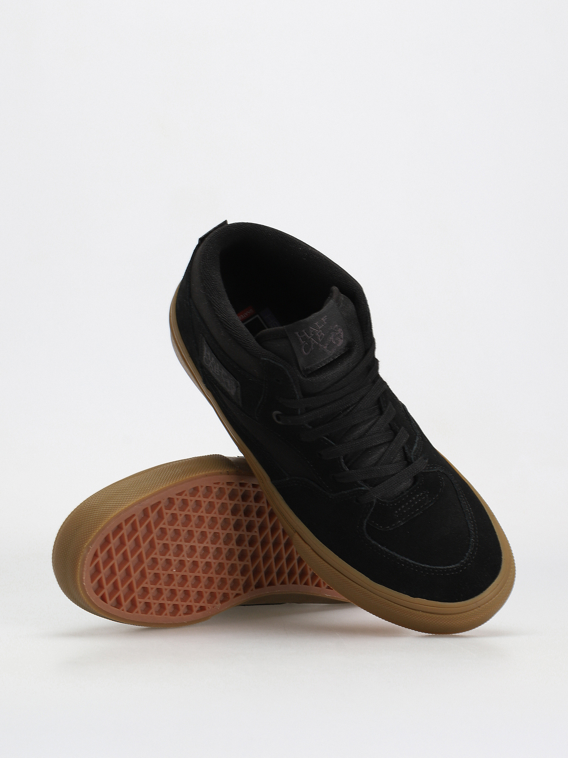 Vans Skate Half Cab Shoes (black/gum)