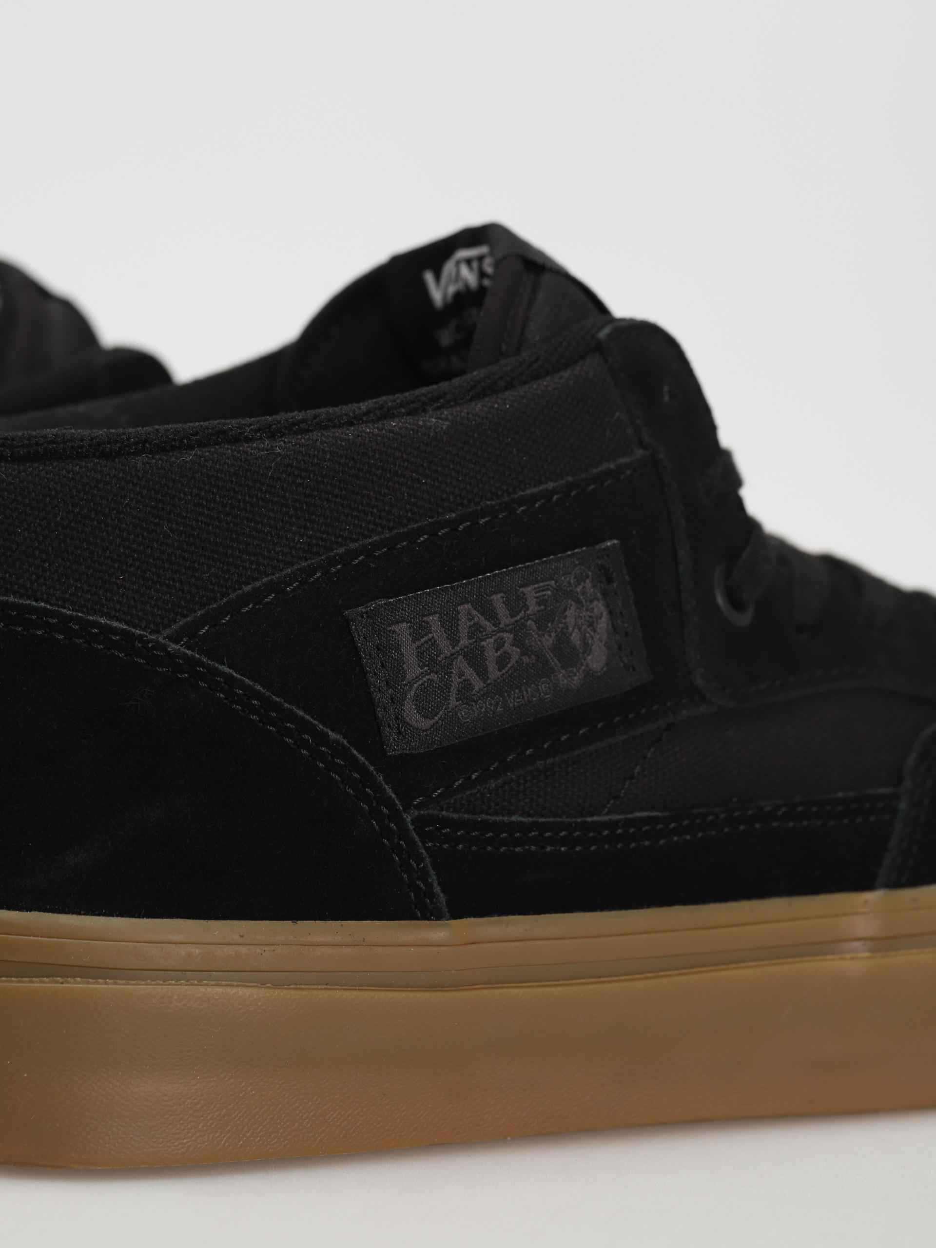 Vans Skate Half Cab Shoes (black/gum)