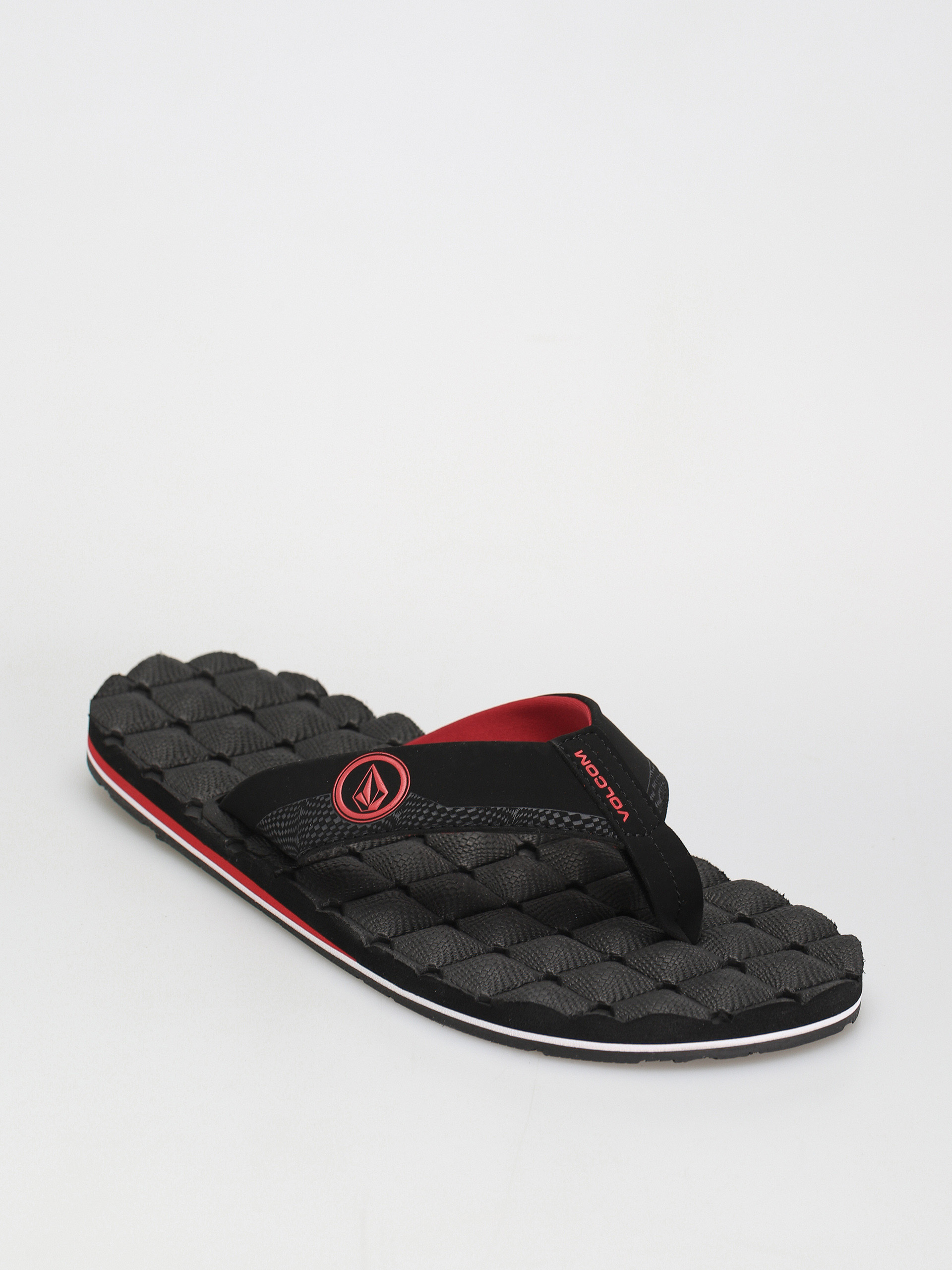 Volcom Recliner Flip-flops (ribbon red)