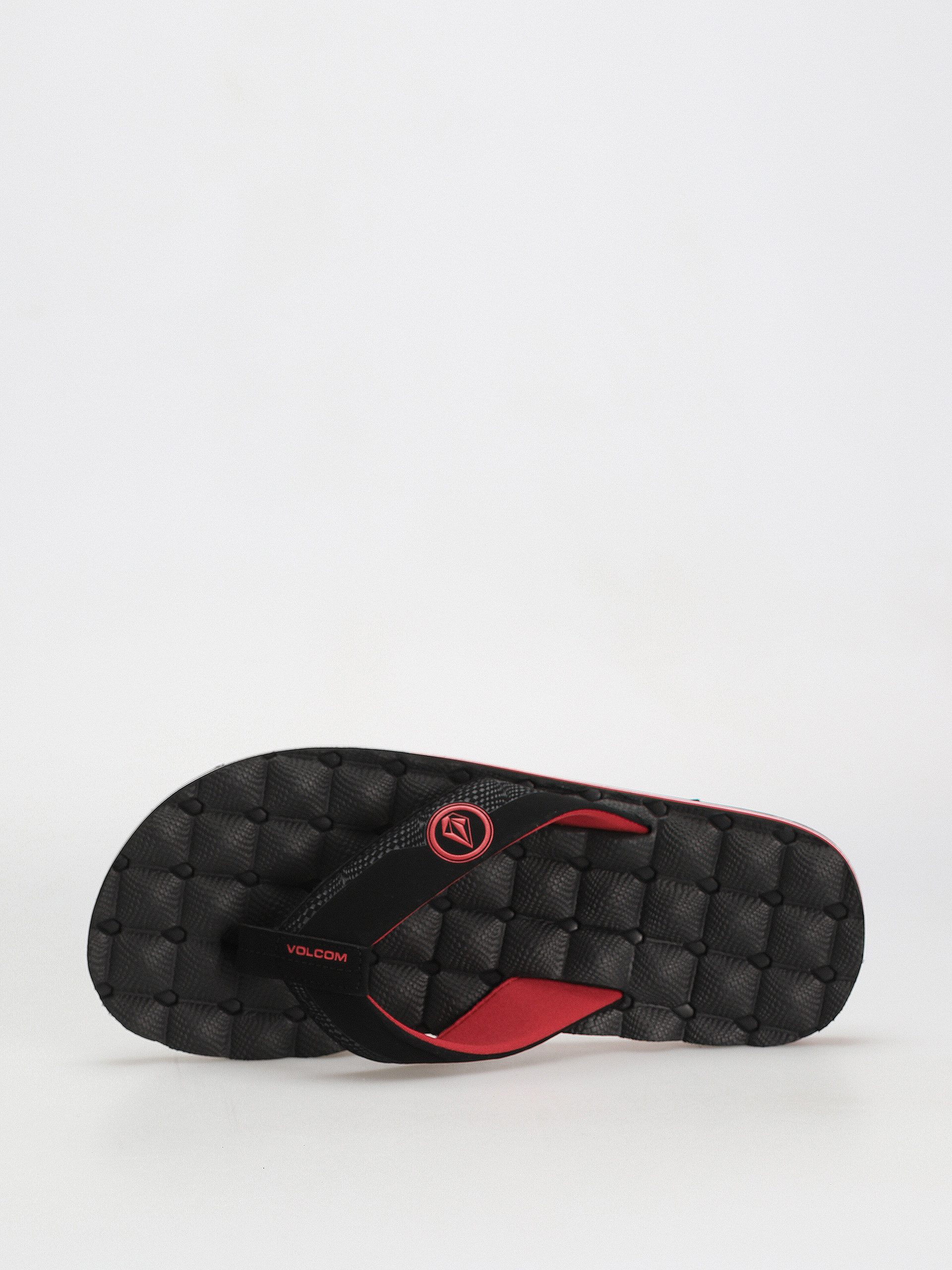 Volcom Recliner Flip Flops (ribbon red)