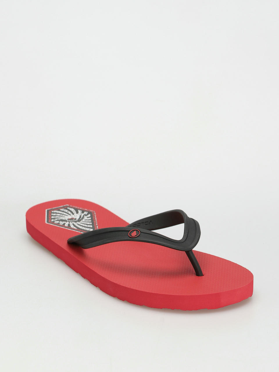 Volcom Rocker 2 Flip Flops (ribbon red)