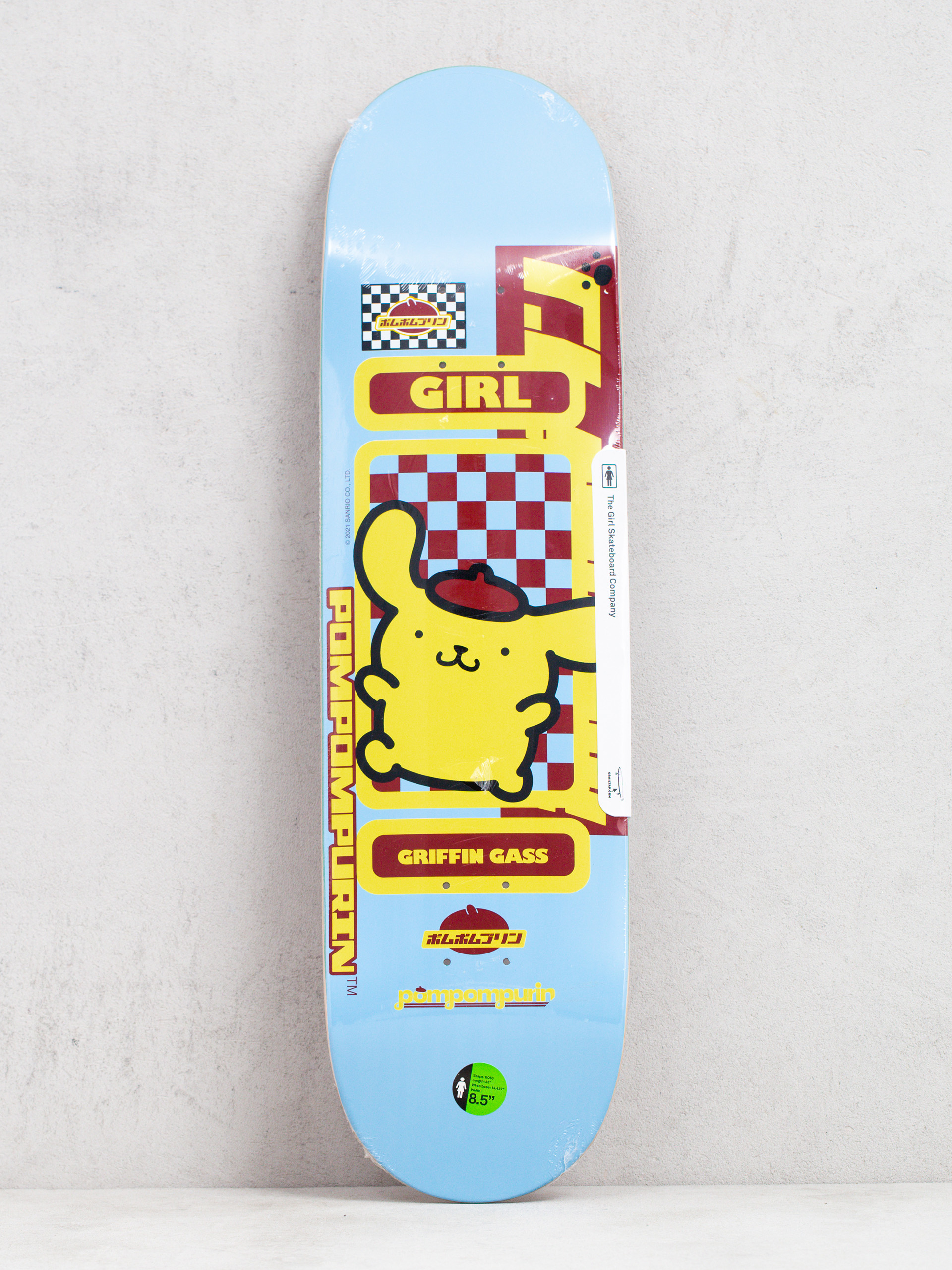 Girl Skateboard Gass Sanrio Tokyo Speed Deck (light blue)