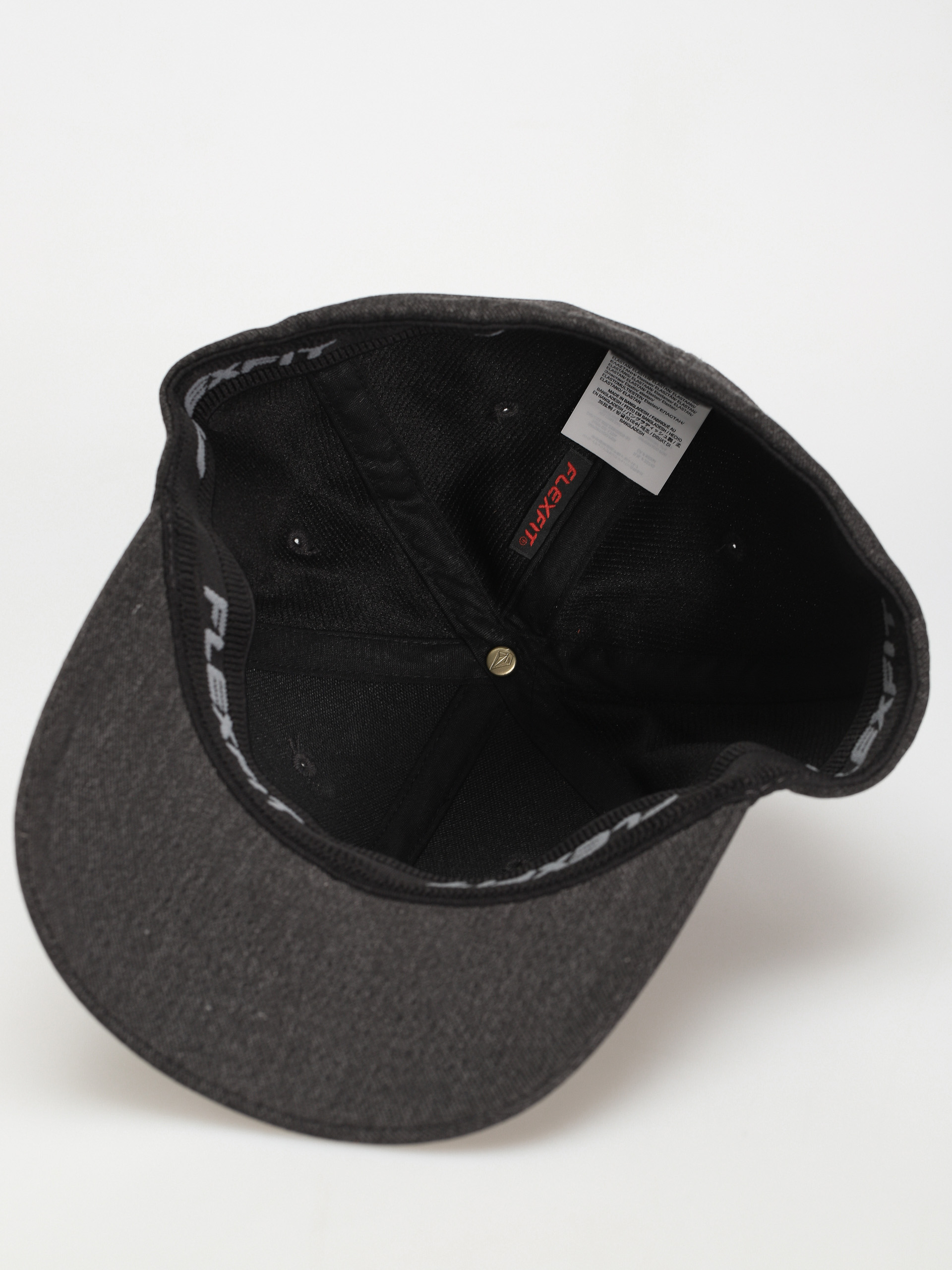 Volcom Full Stone Hthr Flexfit Cap (charcoal heather)