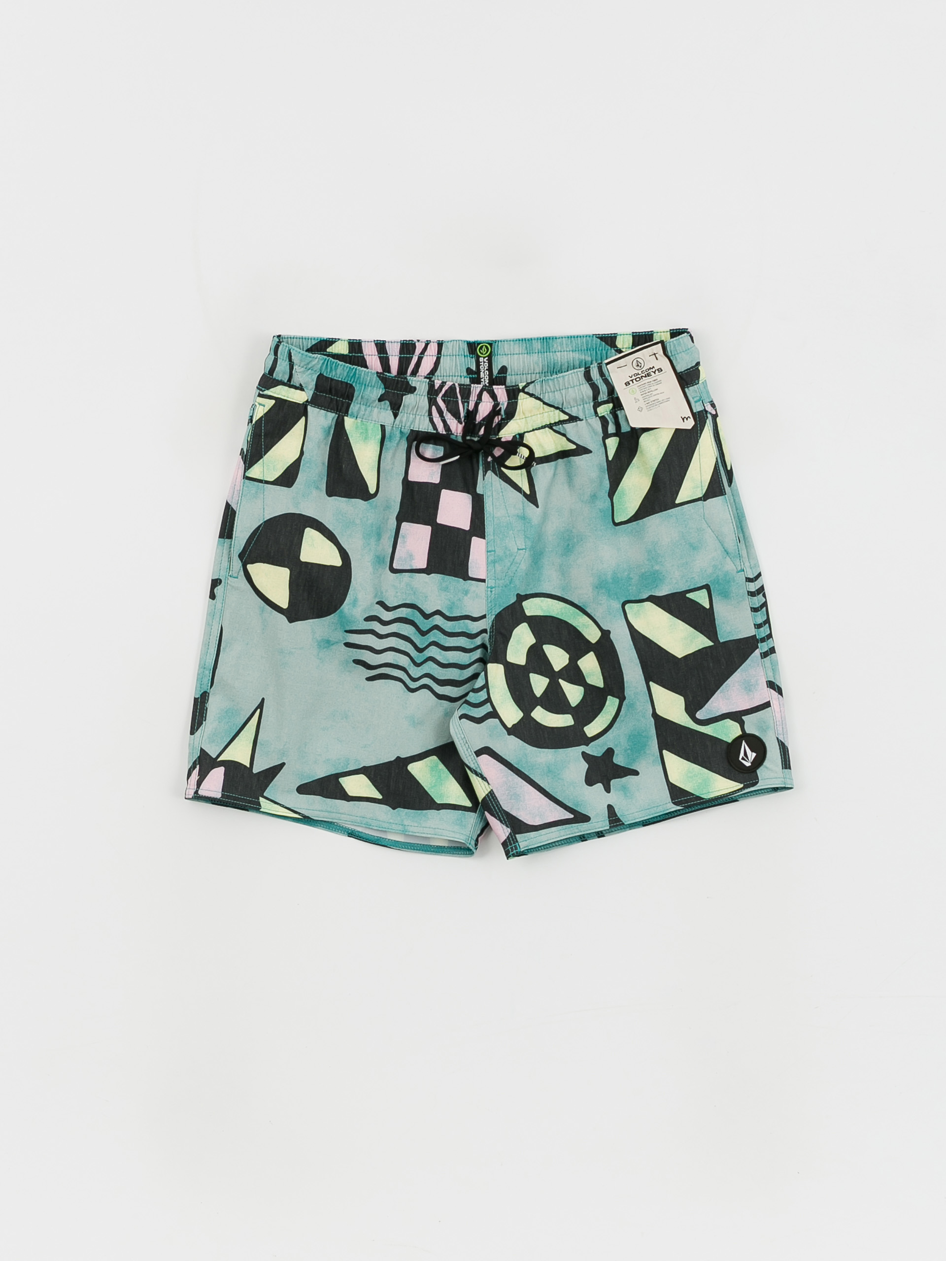 Volcom Chlorine Killer Stoney Trnk 17 Shorts (temple teal)