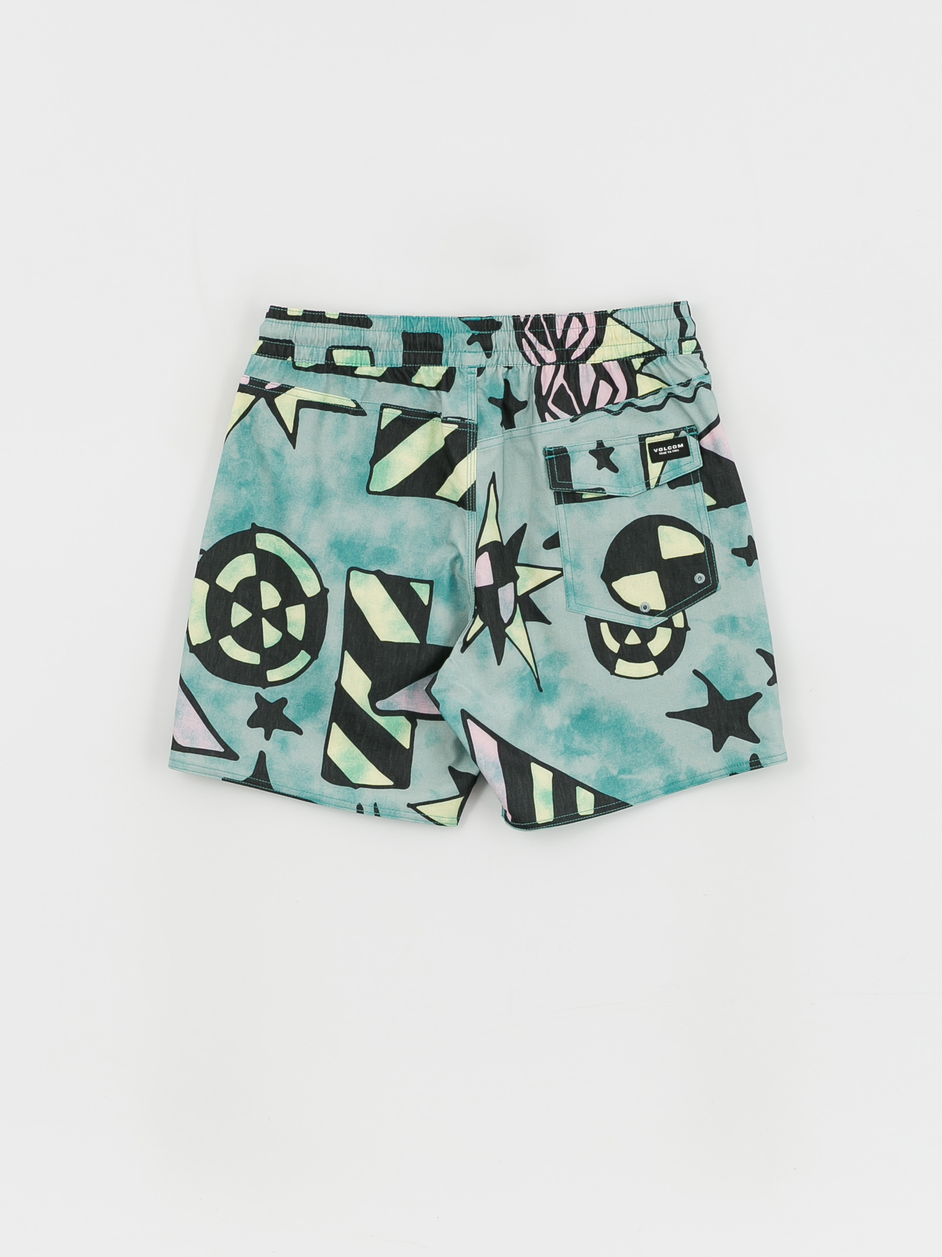 Volcom Chlorine Killer Stoney Trnk 17 Shorts (temple teal)