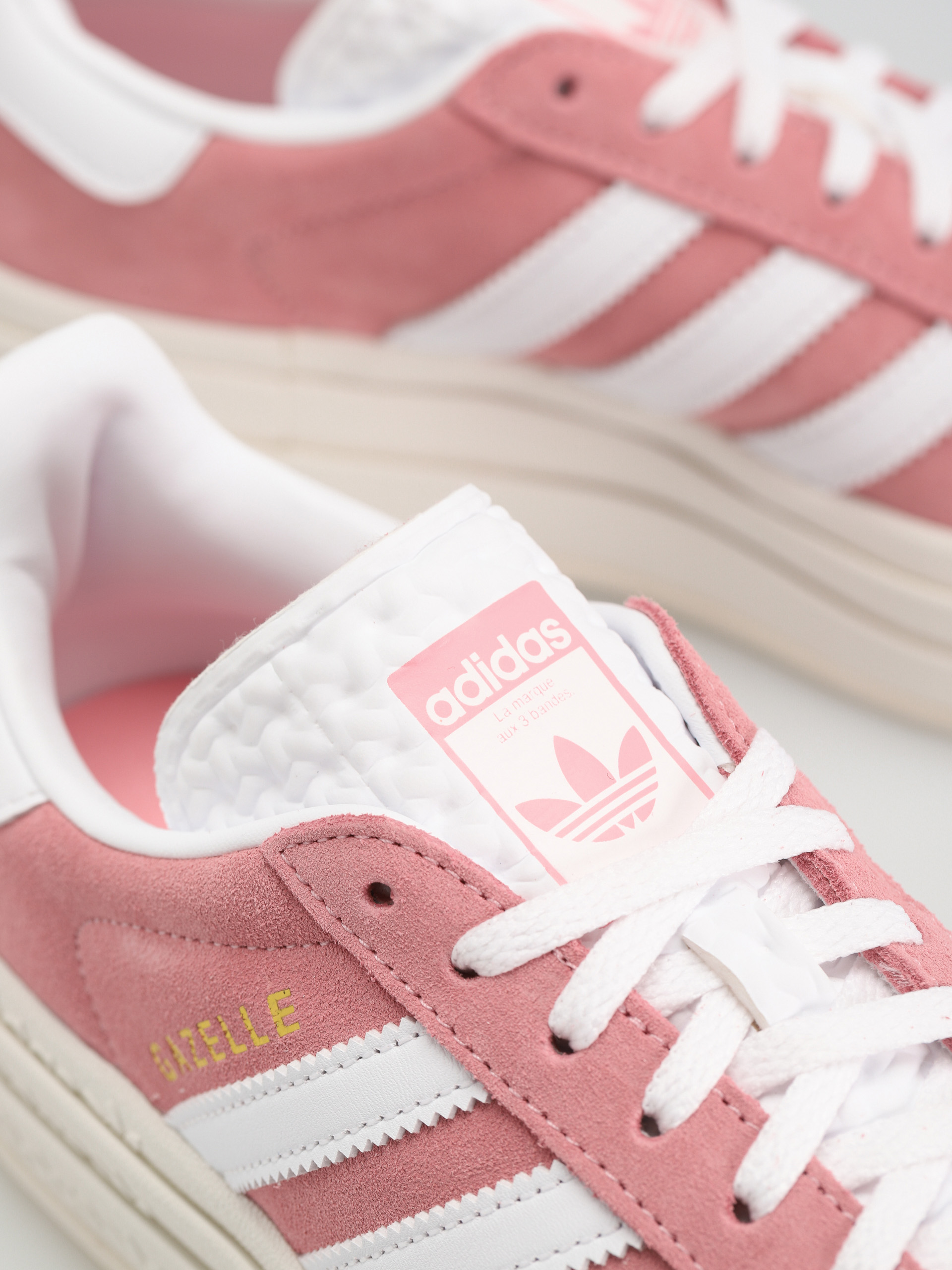 adidas Originals Gazelle Bold Shoes Wmn - pink (suppop/ftwwht/cwhite)