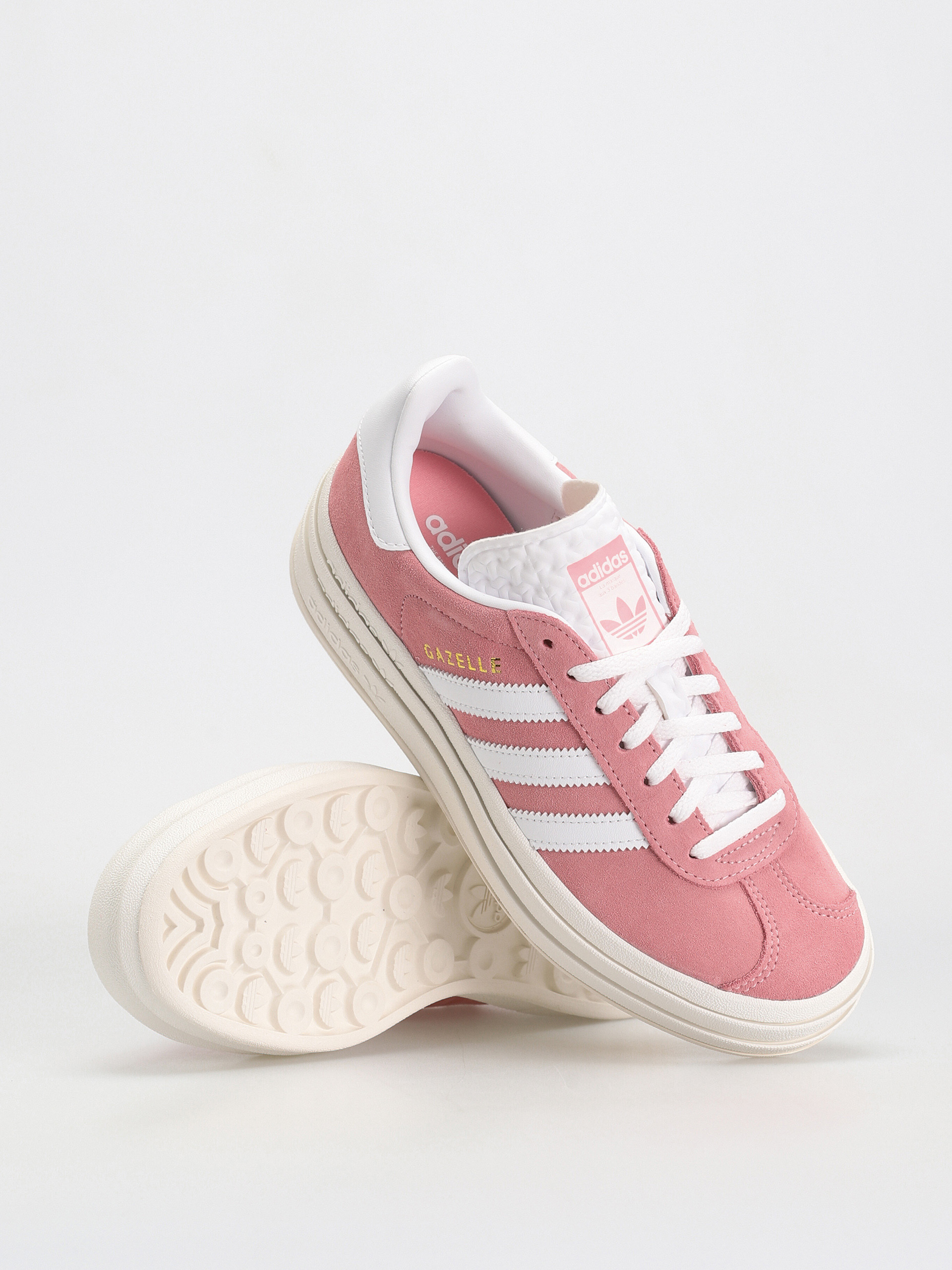 ★adidas★GAZELLE BOLD W SUPPOP/FTWWHT/CWHITE★ adidas Originals Gazelle Bold Shoes Wmn - pink (suppop