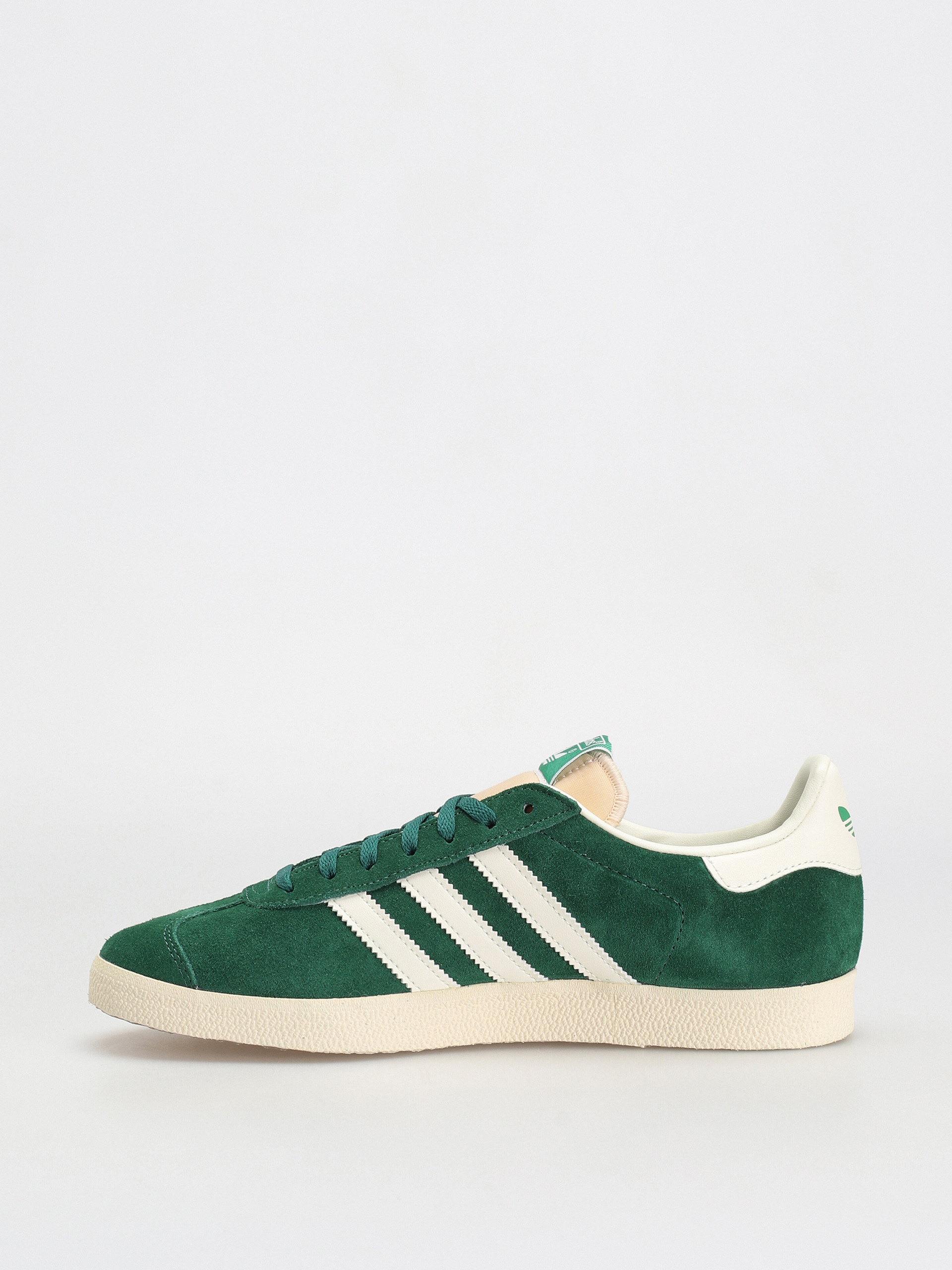adidas Originals Gazelle Shoes (drkgrn/owhite/cwhite)