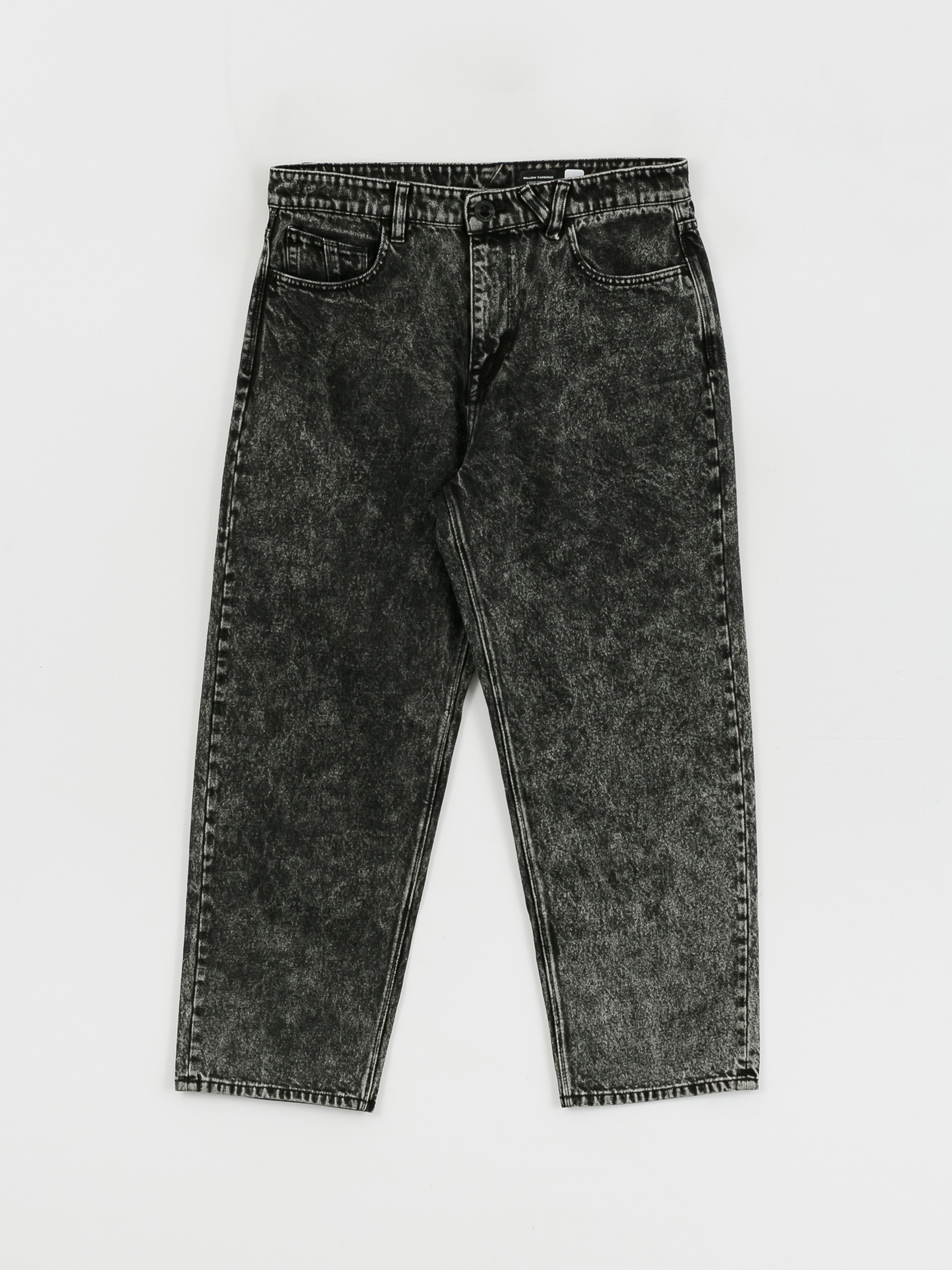 Volcom Billow Tapered Pants (light acid black)