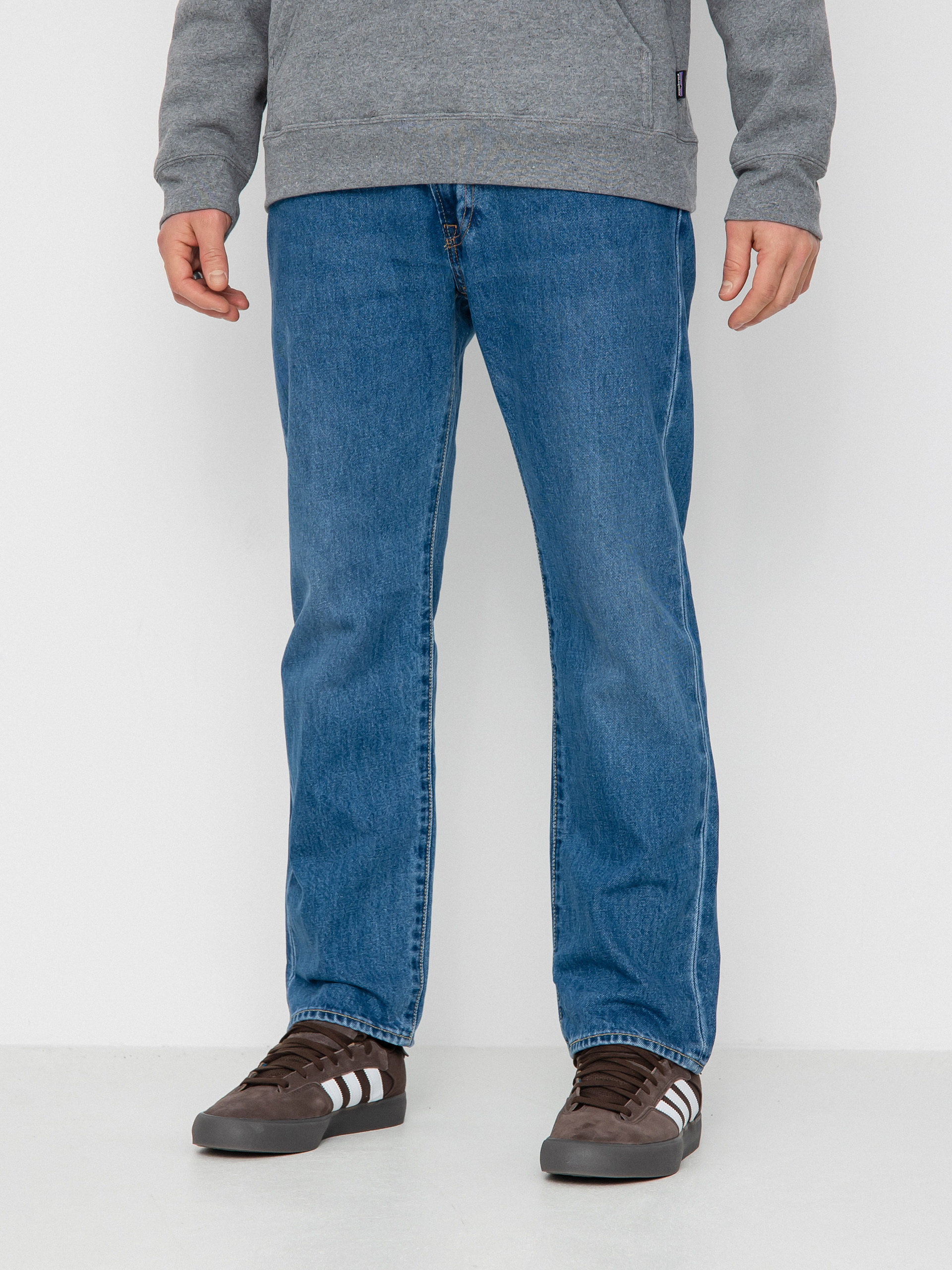 Levi's® 551Z Authentic Straight Pants (medium indigo stonewash)