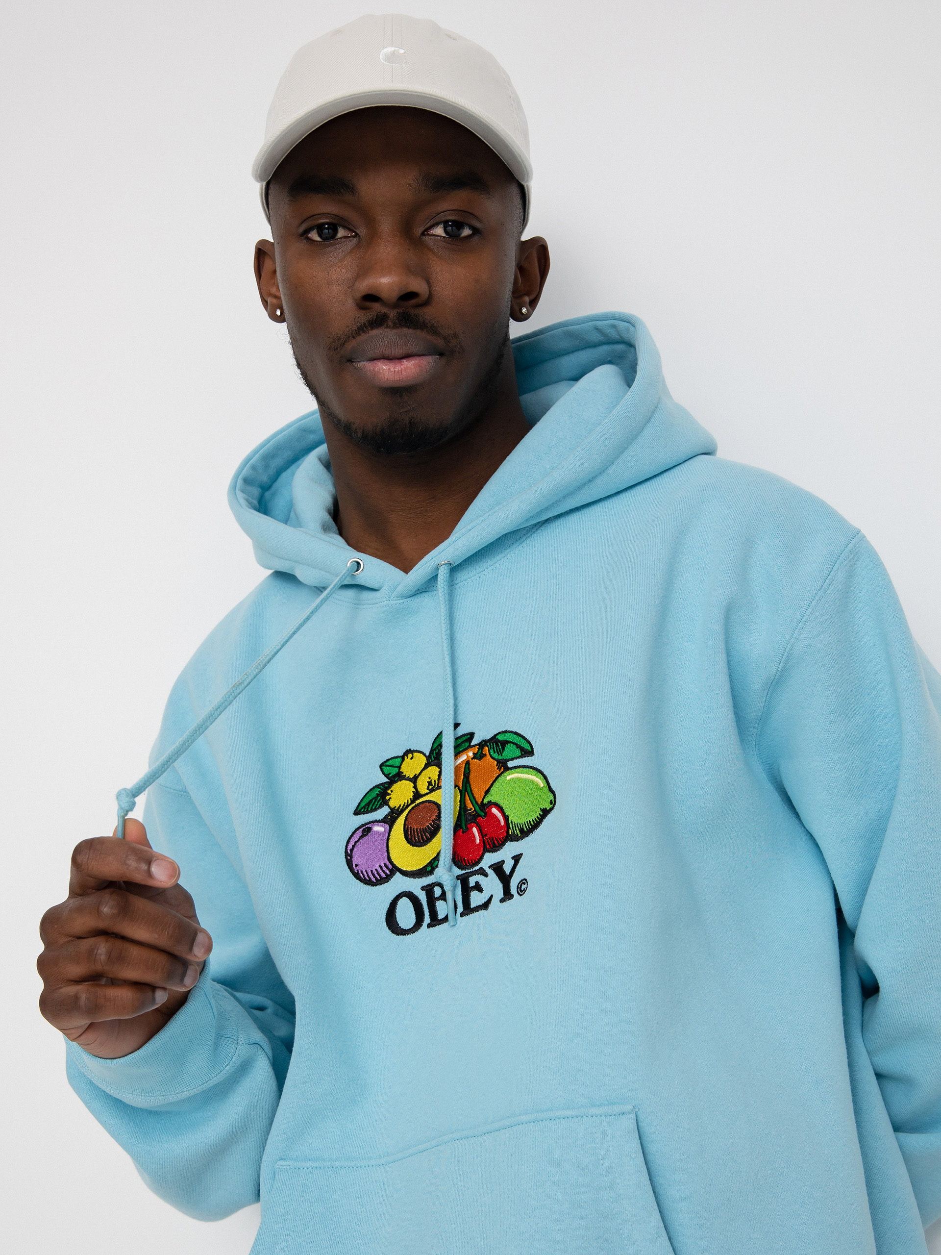 Teal on sale obey hoodie