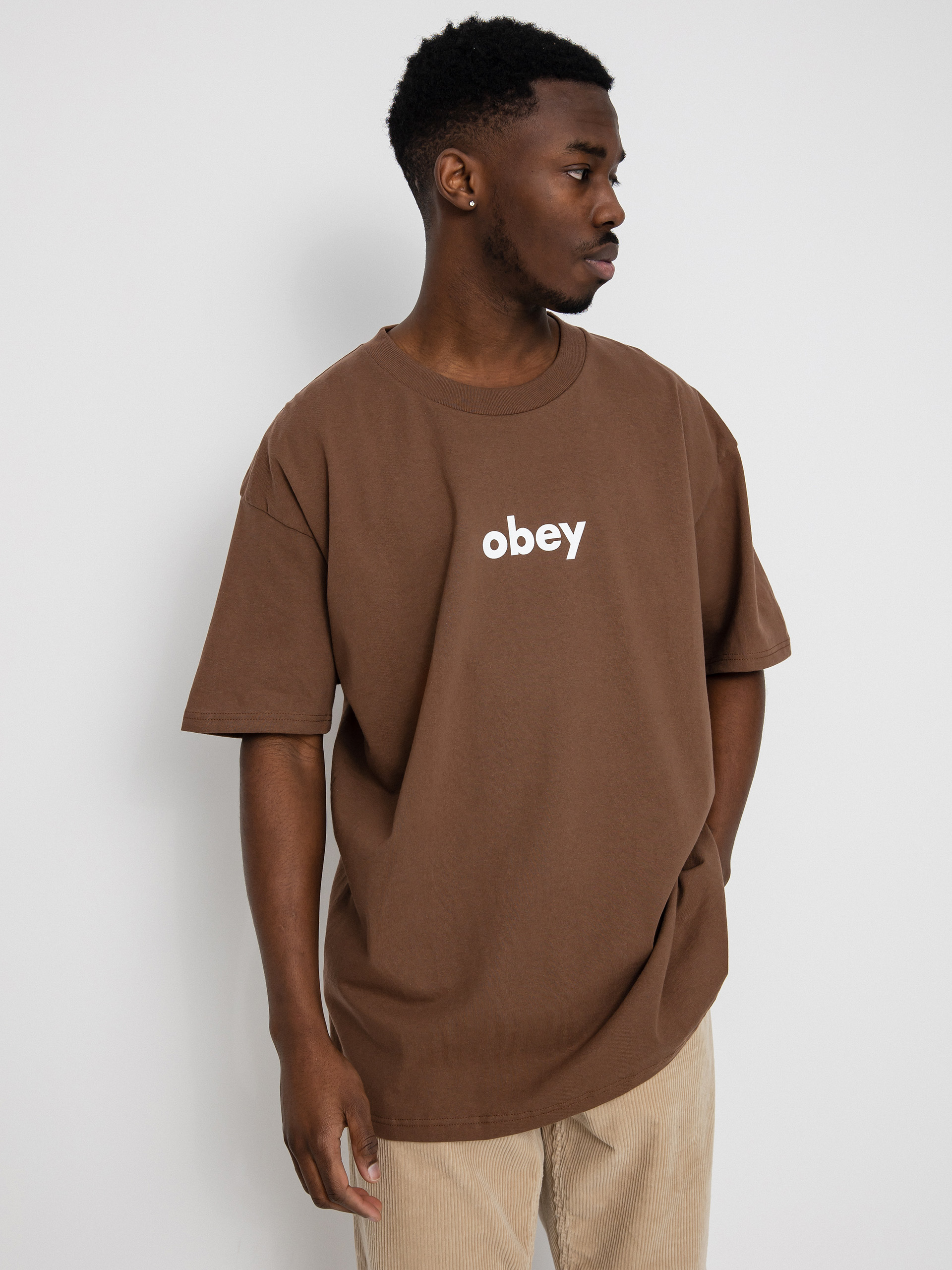 OBEY Lower Case 2 T-shirt (silt)