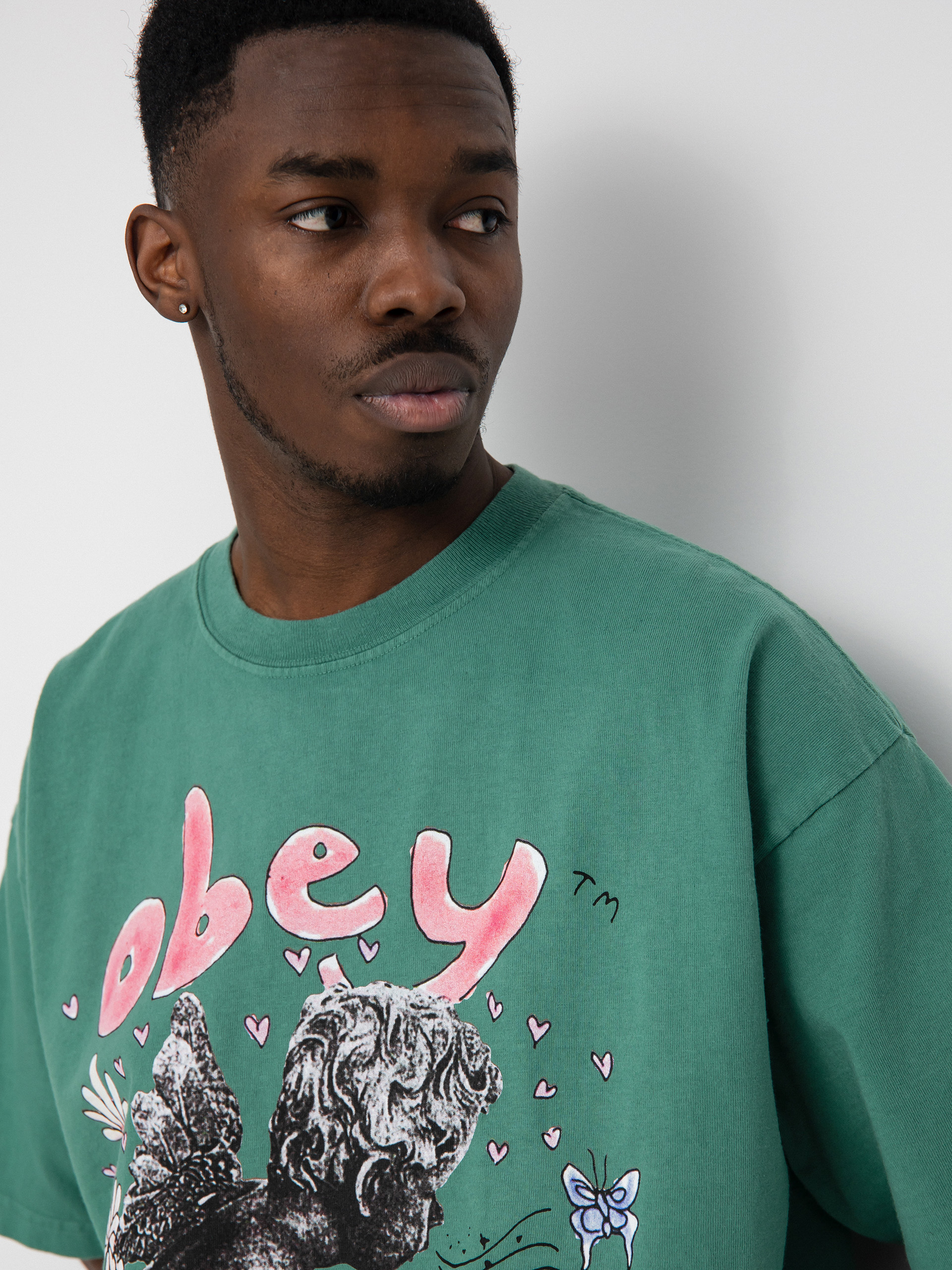 OBEY Garden Fairy T-shirt (palm leaf)