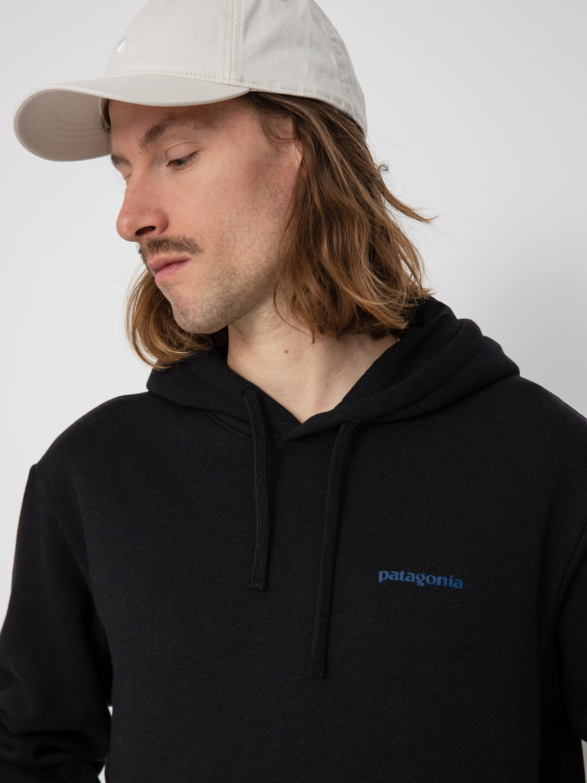 Patagonia Boardshort Logo Uprisal HD Hoodie (ink black)