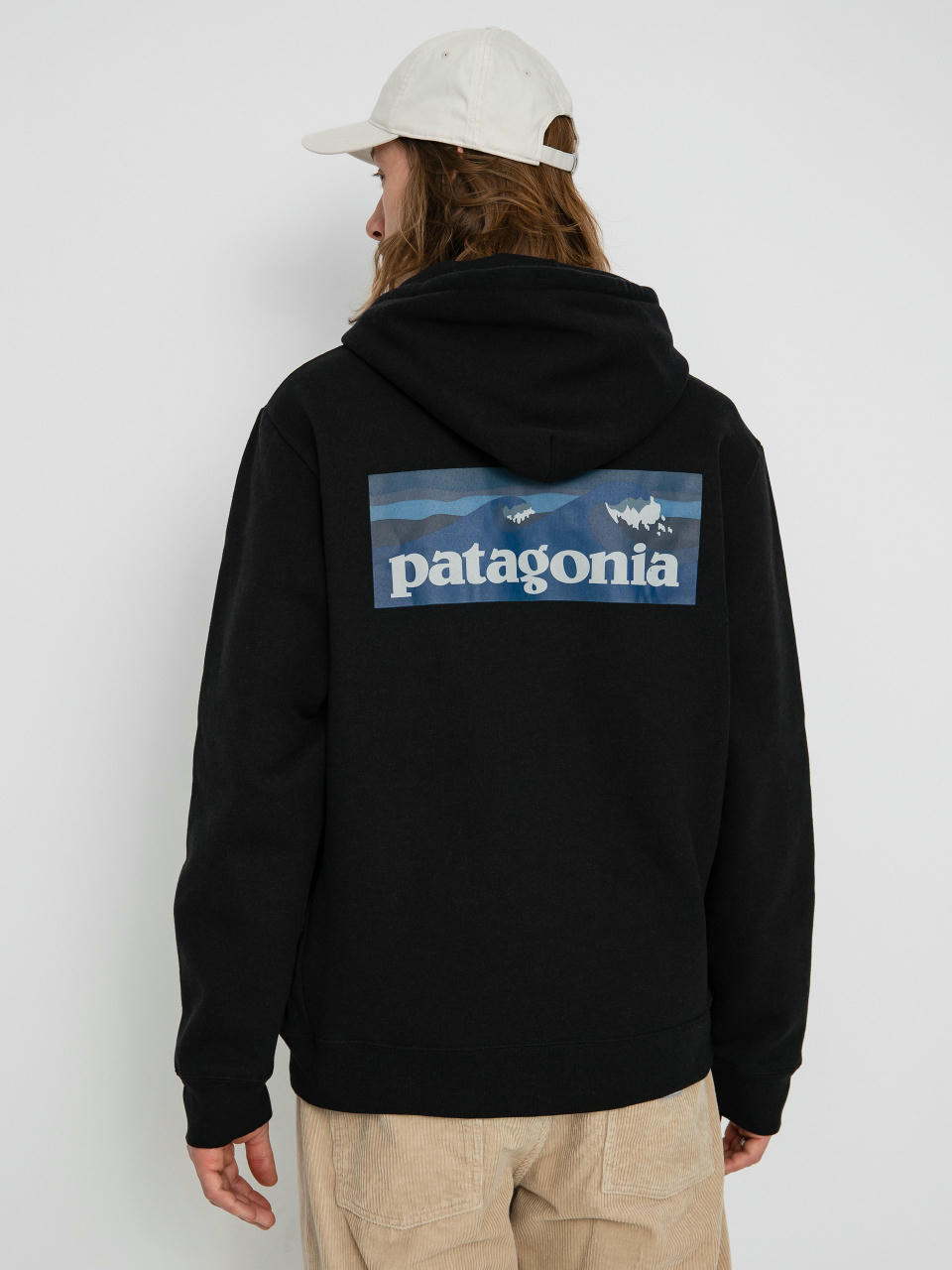 Patagonia Boardshort Logo Uprisal HD Hoodie (ink black)