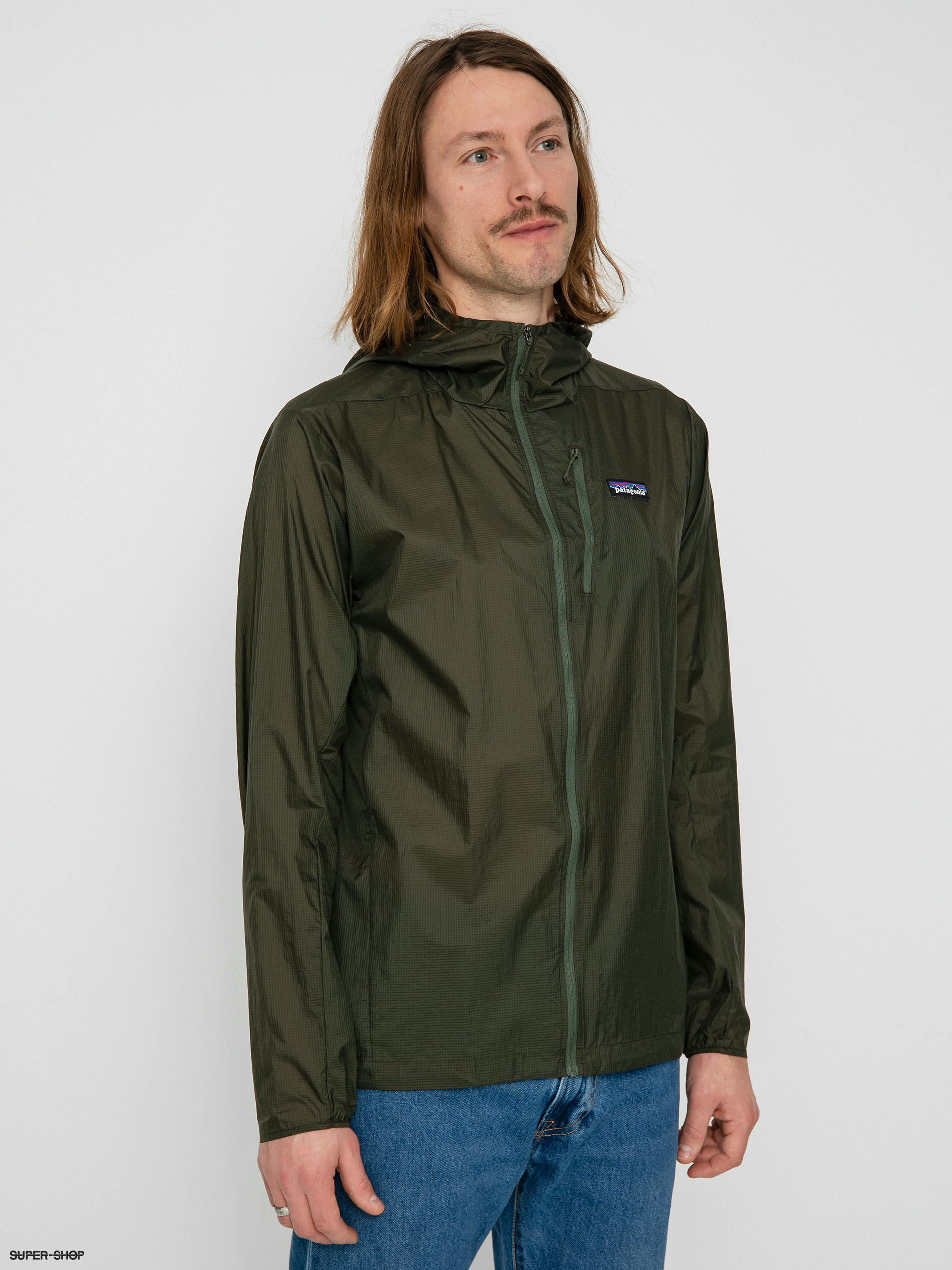 Patagonia Houdini Jacket green basin green