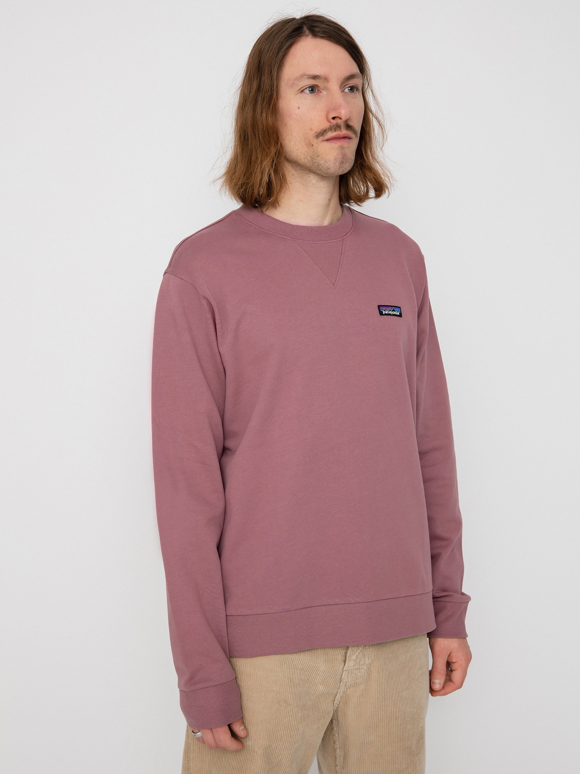 Patagonia Regenerative Organic Certified Cotton Crewneck Sweatshirt (evening mauve)