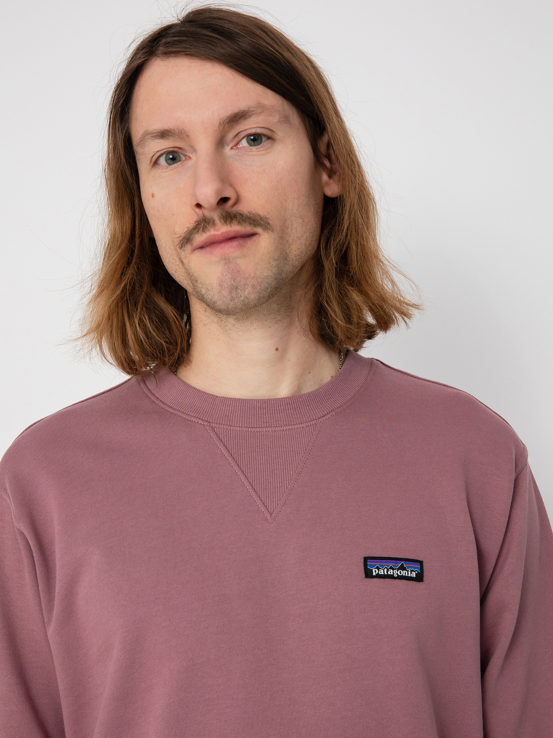 Patagonia Regenerative Organic Certified Cotton Crewneck Sweatshirt (evening mauve)