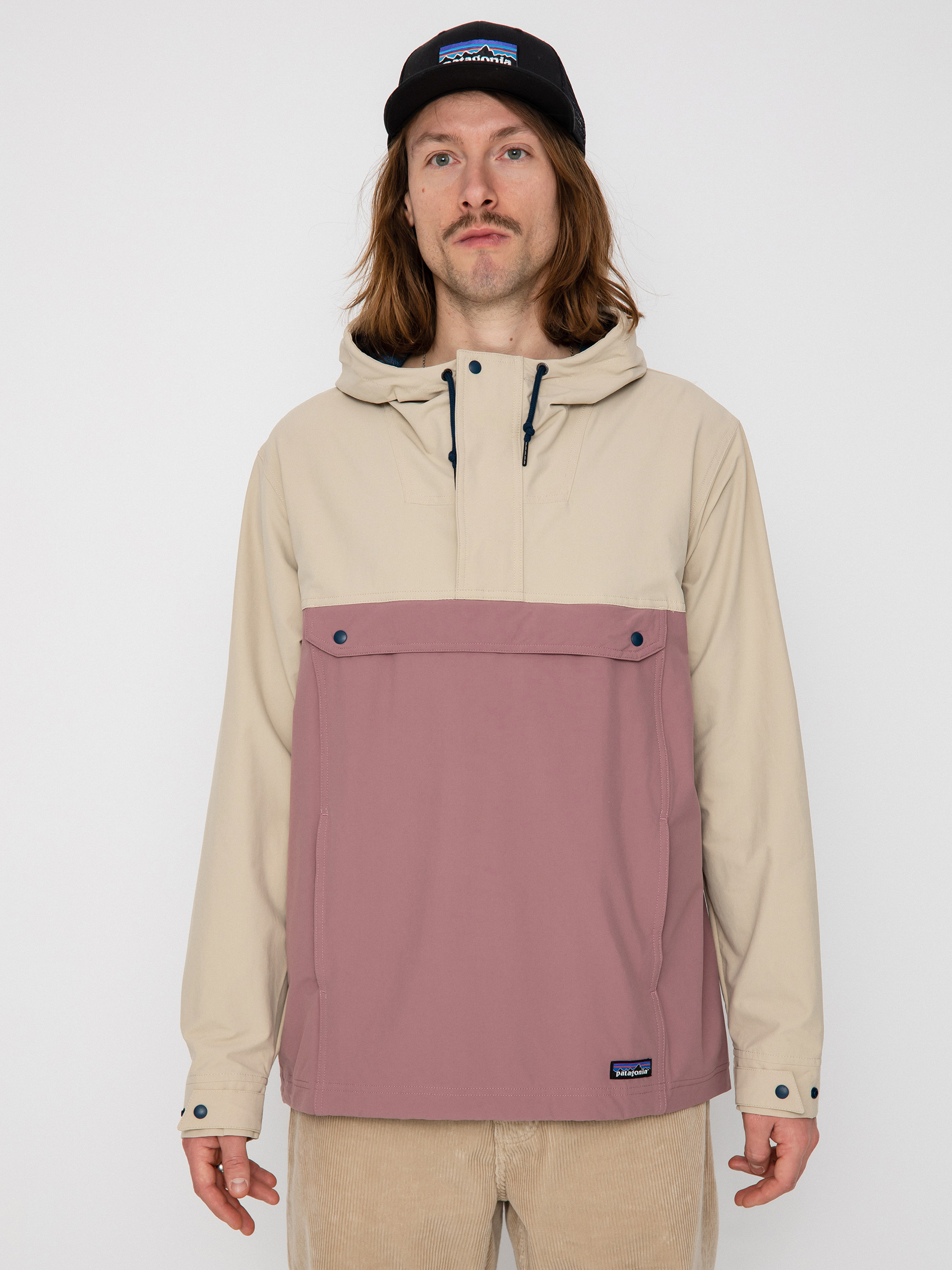 Patagonia Isthmus Anorak Jacket - pink (evening mauve)