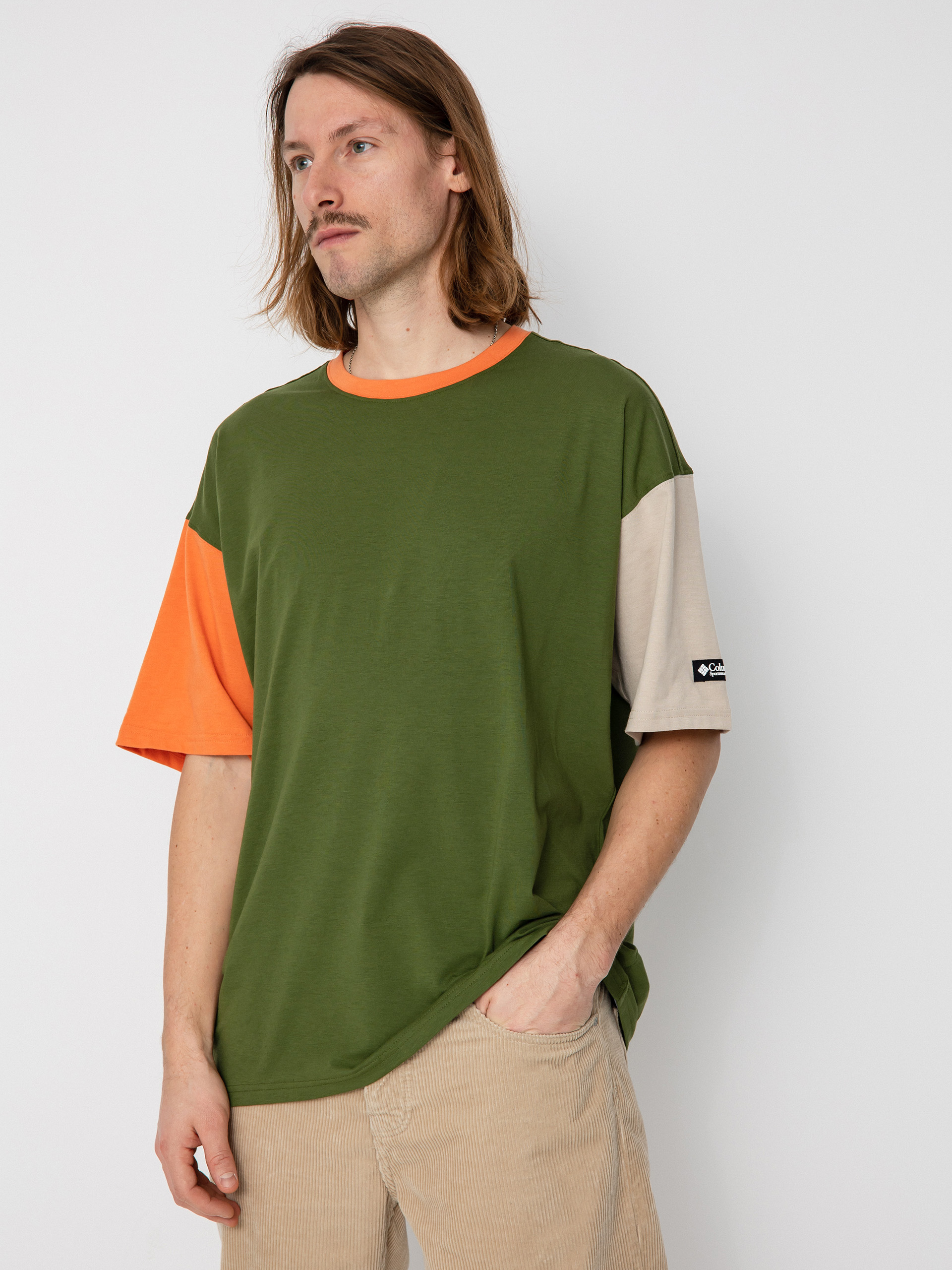 Columbia Deschutes Valley T-Shirt (pesto/desert/o)
