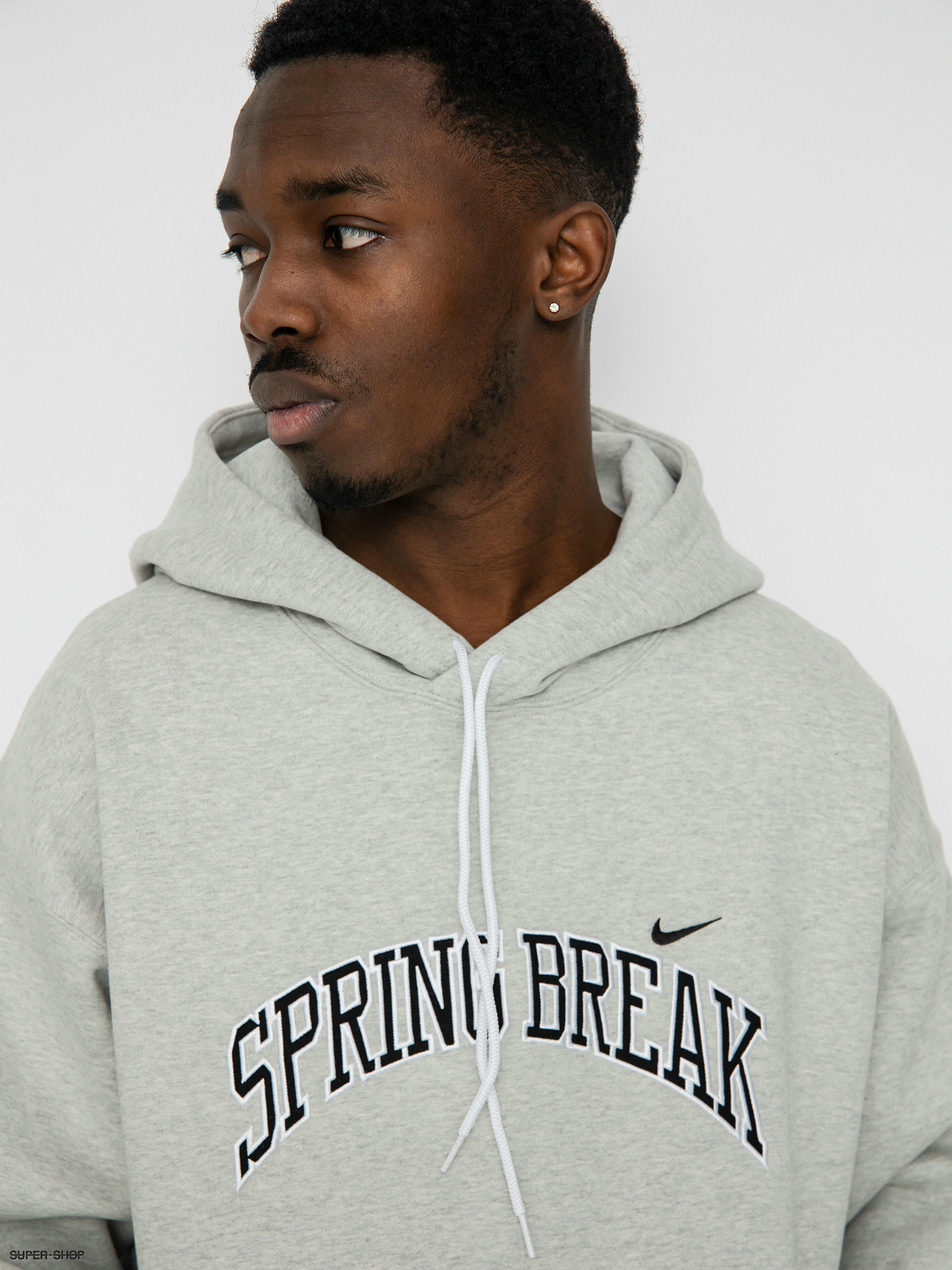 Nike sportswear clearance grey hoodie