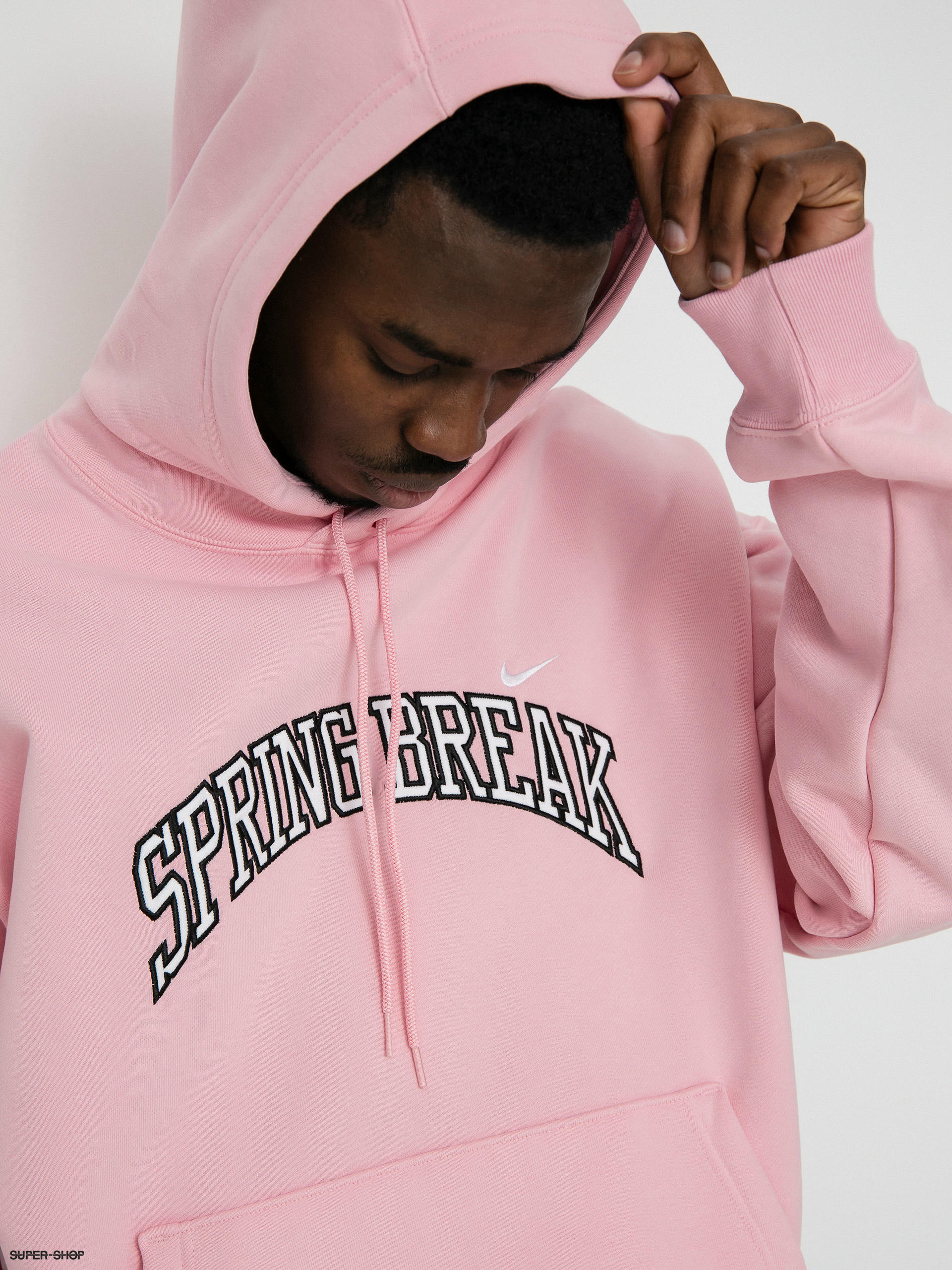 Light pink 2024 thrasher hoodie