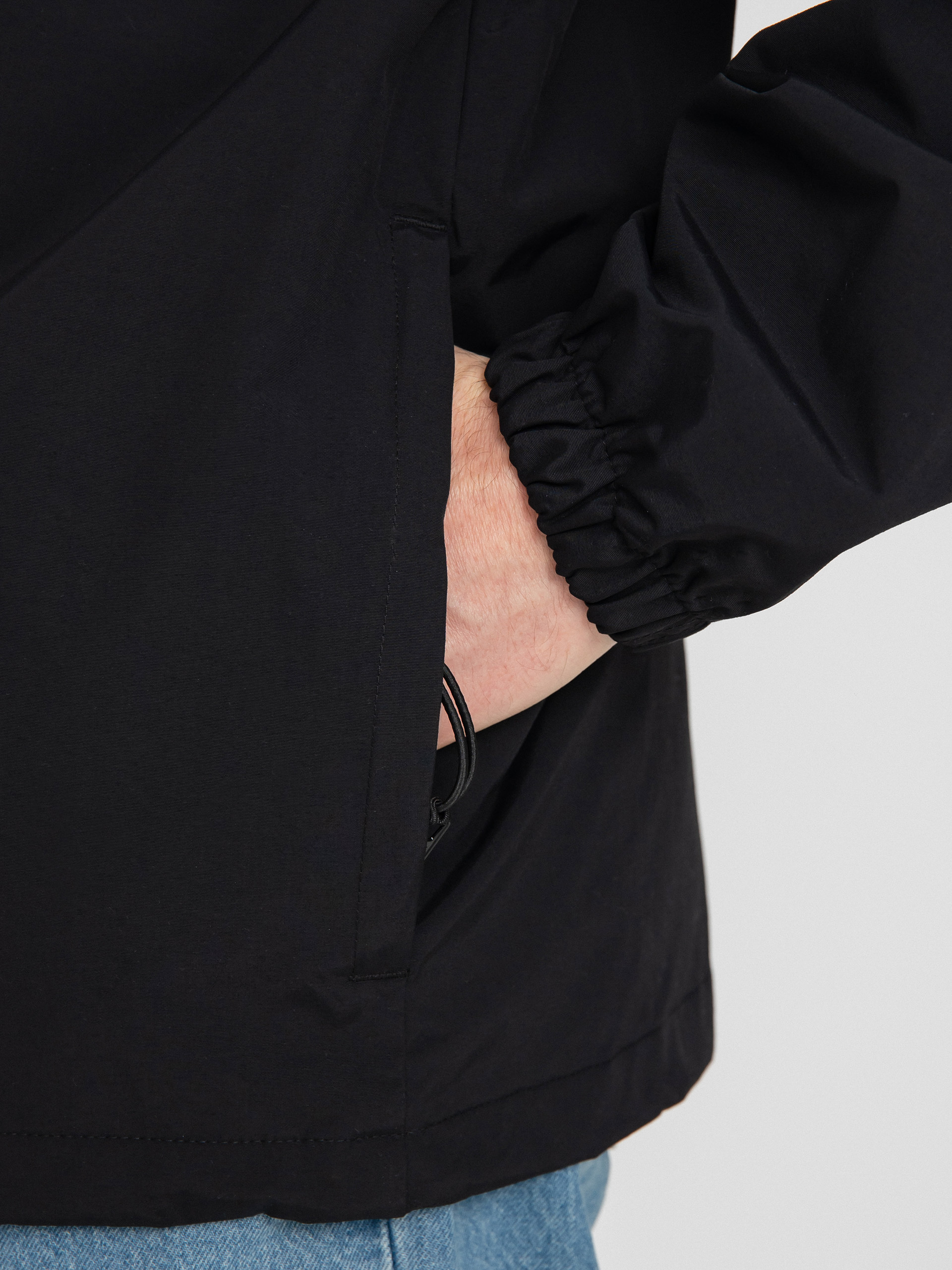 Carhartt WIP Windbreaker Jacket (black/white)