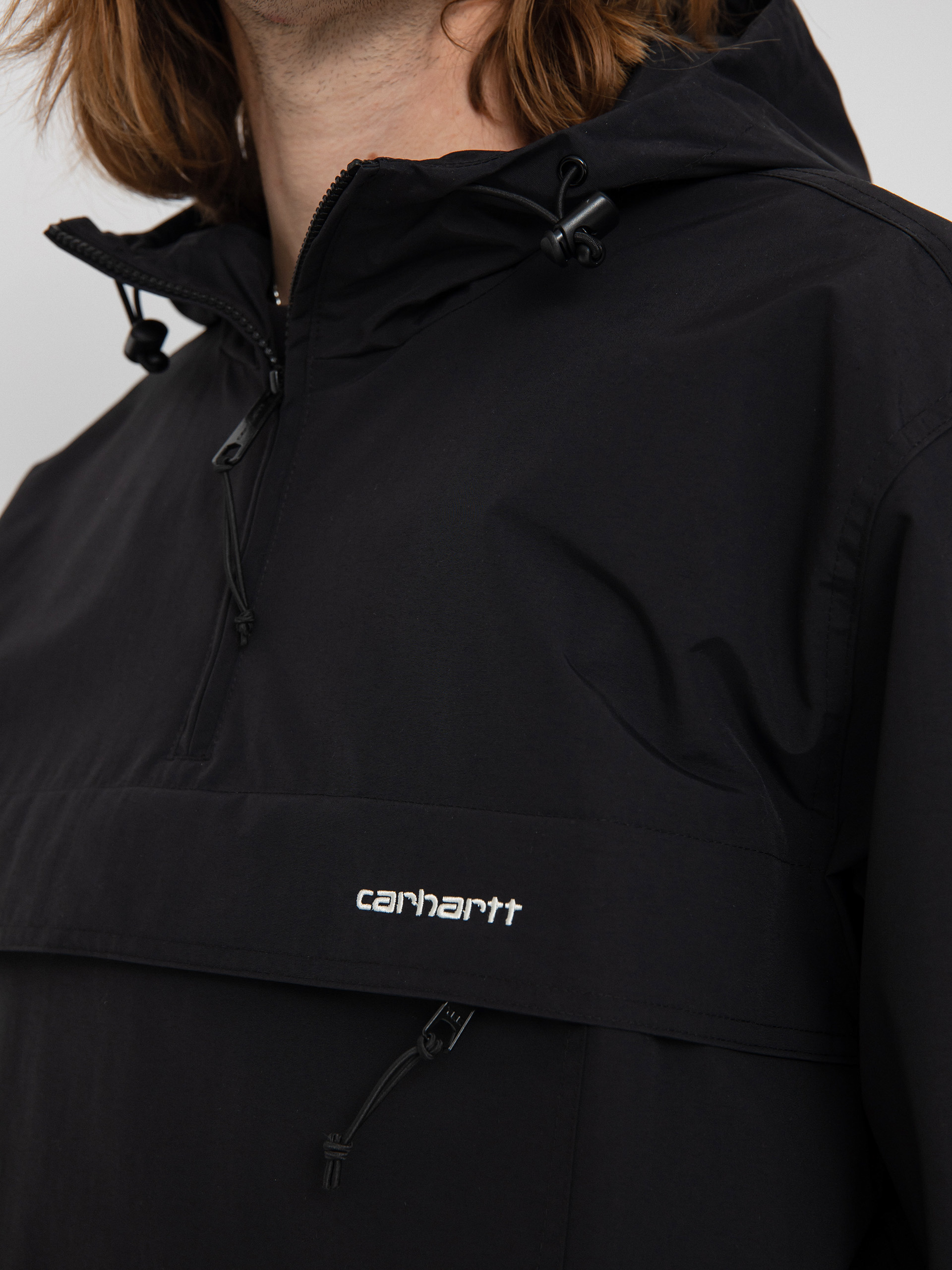 Carhartt WIP Windbreaker Jacket (black/white)
